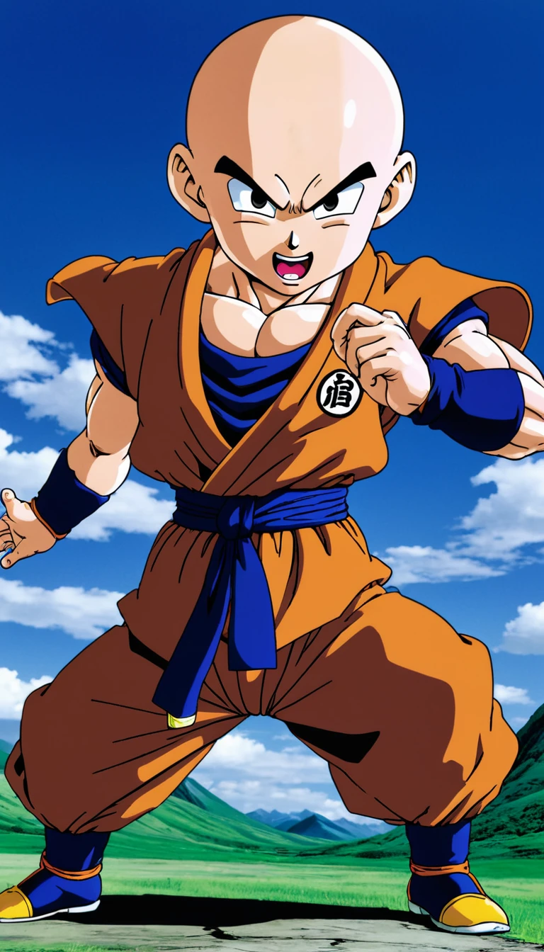 SonGoku in action from Dragonball