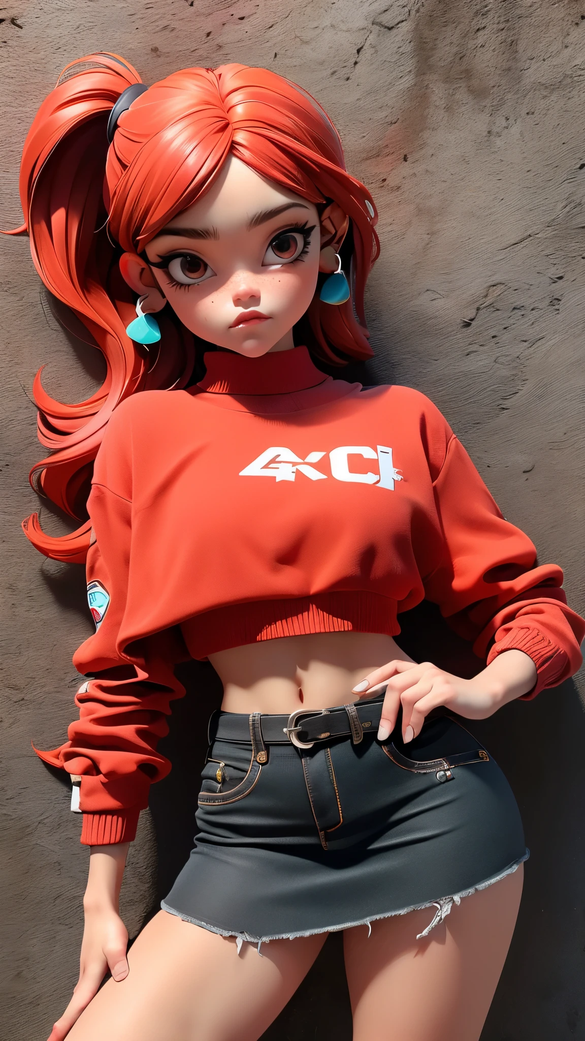 (La mejor calidad,A high resolution,Ultra - detallado,actual),Jenna Ortega, 1 linda jovencita, 12 years old, pelo trenzado, con capucha de color rojo, (Tema de Caperucita Roja:1.4) , dynamic pose, fondo camino forestal batido, Dramatic, chromatic aberration. (Fondo dentro de un tren abandonado:1.4), ,( ciberpunk 2.1), (dedos detailed:1.4 ), photo of beautiful 18 year old girl, Pelo rubio, sexy, hermoso, desnudo, (pechos perfectos:1.4 ) , Grande , (pezones) , , 8K, 4k, marco cinematografico, piel natural, piel texturizada, al aire libre, nieve,(cabello rojo largo:1.4), (miniskirt colegiala rojo:1.4), (perfect anatomy:1.4), (usa la inteligencia seaArt 2.1), (mostrando panties :1.4), (usa medias de red negro nylon:1.4 ), (cinematic quality) , (Cuerpos correctos), (Jenna Ortega V2.1), (background alley walls big stones :1.4),( perfect anatomy), ,( ciberpunk 2.1), (estilo kawaii :1.4) 