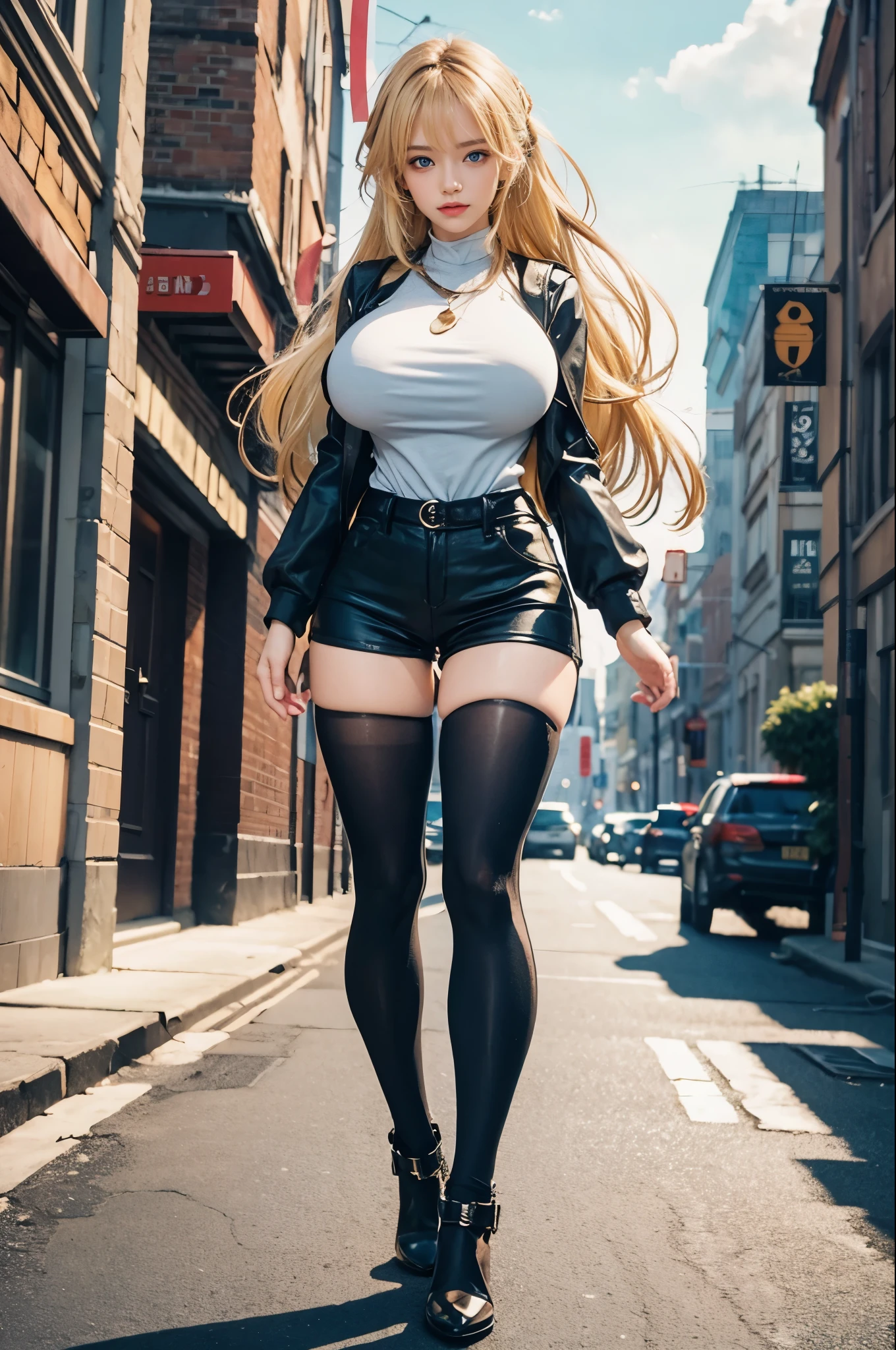 (((nsfw:1.0)))，Large Breasts，Small waist，(Sexy body)，Rainy night,city,Beautiful woman with gal make-up wearing a sports suit on the busy street of Gintama, Surrounded by sellers, Beautiful portrait of a stunning goddess girl, Beautifully detailed face, Porcelain-like skin, Full Body Shot, Centered, Super soft lighting, Symmetric, complicated, elegant, Very detailed, Realistic, Art Station, Concept Art, Smooth, Imagined by Greg Rutkowski and Boris Vallejo, cover, Trendy style