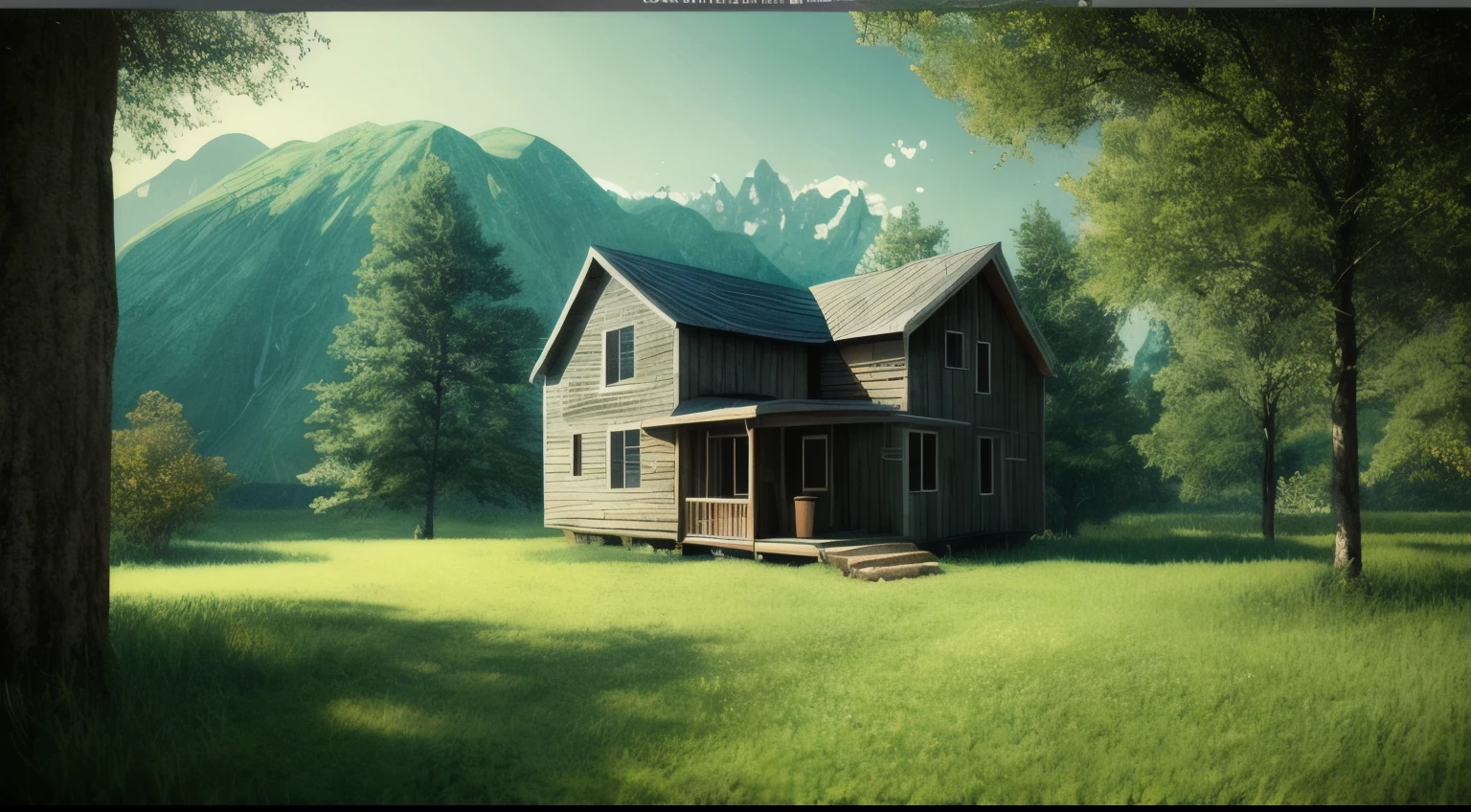 quiet place, very fun, beautiful, calm and beautifully landscaped. realistic, 8k UHD, studio quality, surreal, maximum details, large-scale, Post-processing, realistic, realistic, photoshop, photograph, be familiar with, cinematic lighting, landscape, panorama, scenery, ray tracing, cinema 4d