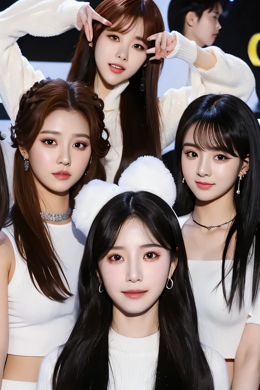 5 girls,Korean,K-pop