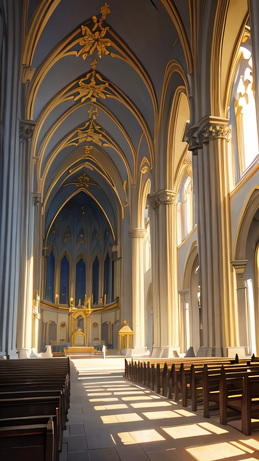 church interior,dome,Beautifully,Holy Light