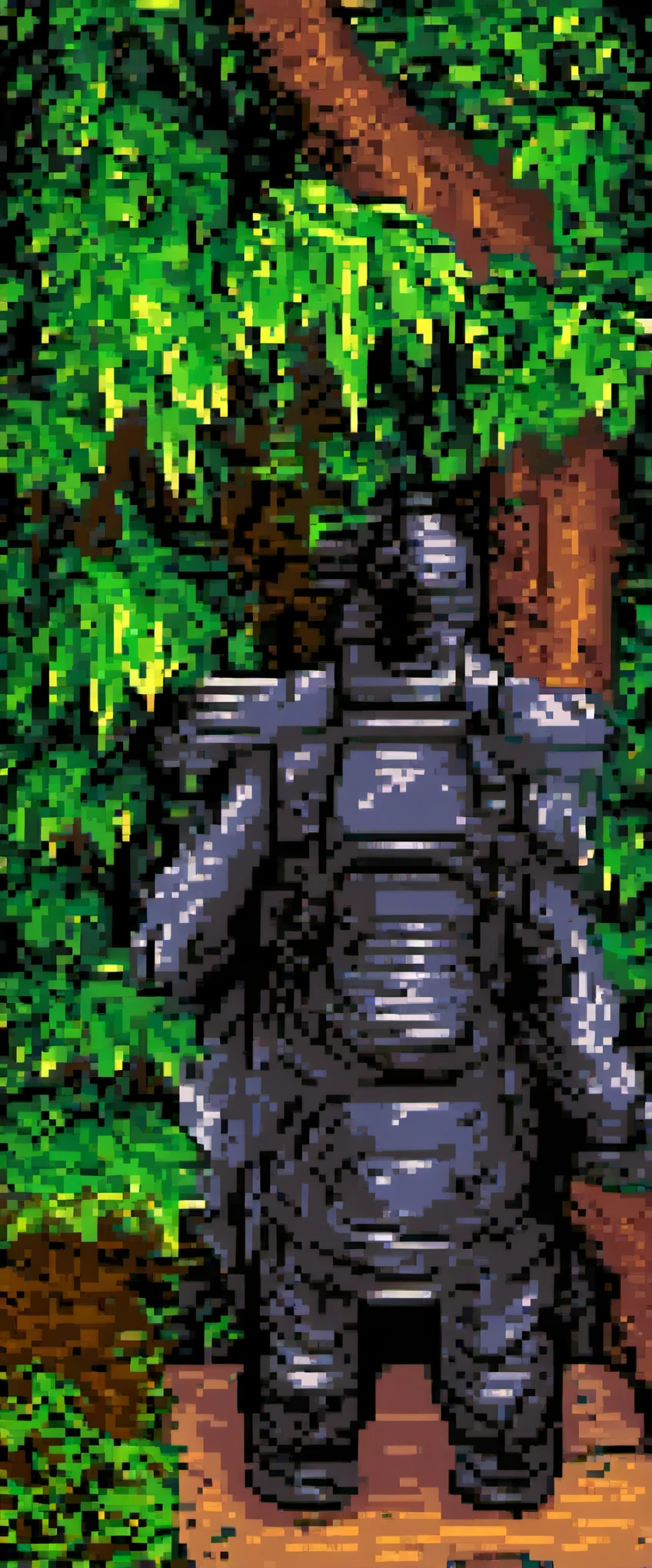 Make name sprites: Grick, the Shadow Thief Species: Goblinoide
Origem: Dark Forests of Eldoria Features:
- **Tamanho**: Pequeno, no taller than a human .
- **Poderes**: Agilidade sobre-humana, ability to merge with shadows, and a touch that can erase memories.
- **Fraquezas**: Bright light and loud sounds can disorient you and make you visible.
- **Personalidade**: Travesso, curioso e um pouco covarde. Grick prefers to avoid direct confrontations and loves to play pranks.
- **Appearance**: Pele verde-escura, olhos amarelos brilhantes, e vestes feitas de folhas e musgo que se misturam ao ambiente da floresta.

motivation:
Grick is a collector of secrets and hidden treasures. He steals not out of malice, but for the thrill of the challenge and to add to your collection of magical curiosities.
