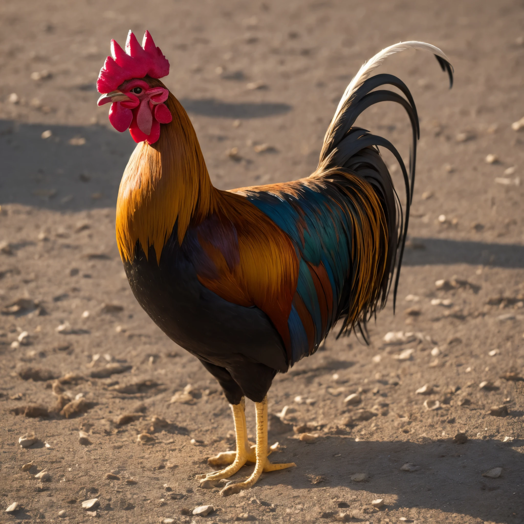 1 rooster,best quality,masterpiece