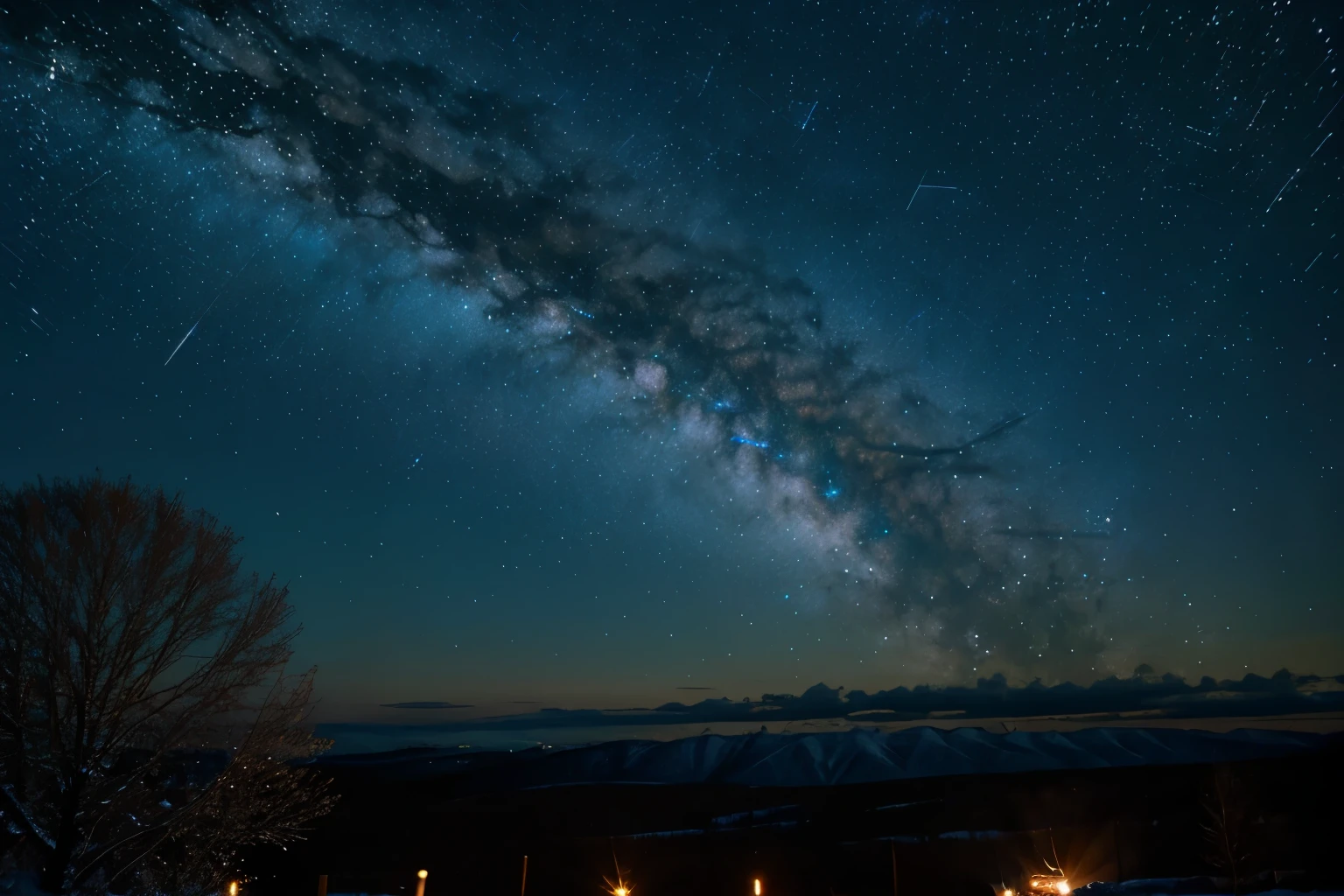 Winter constellations: Clear, crisp nights revealing a stunning array of stars and celestial formations.