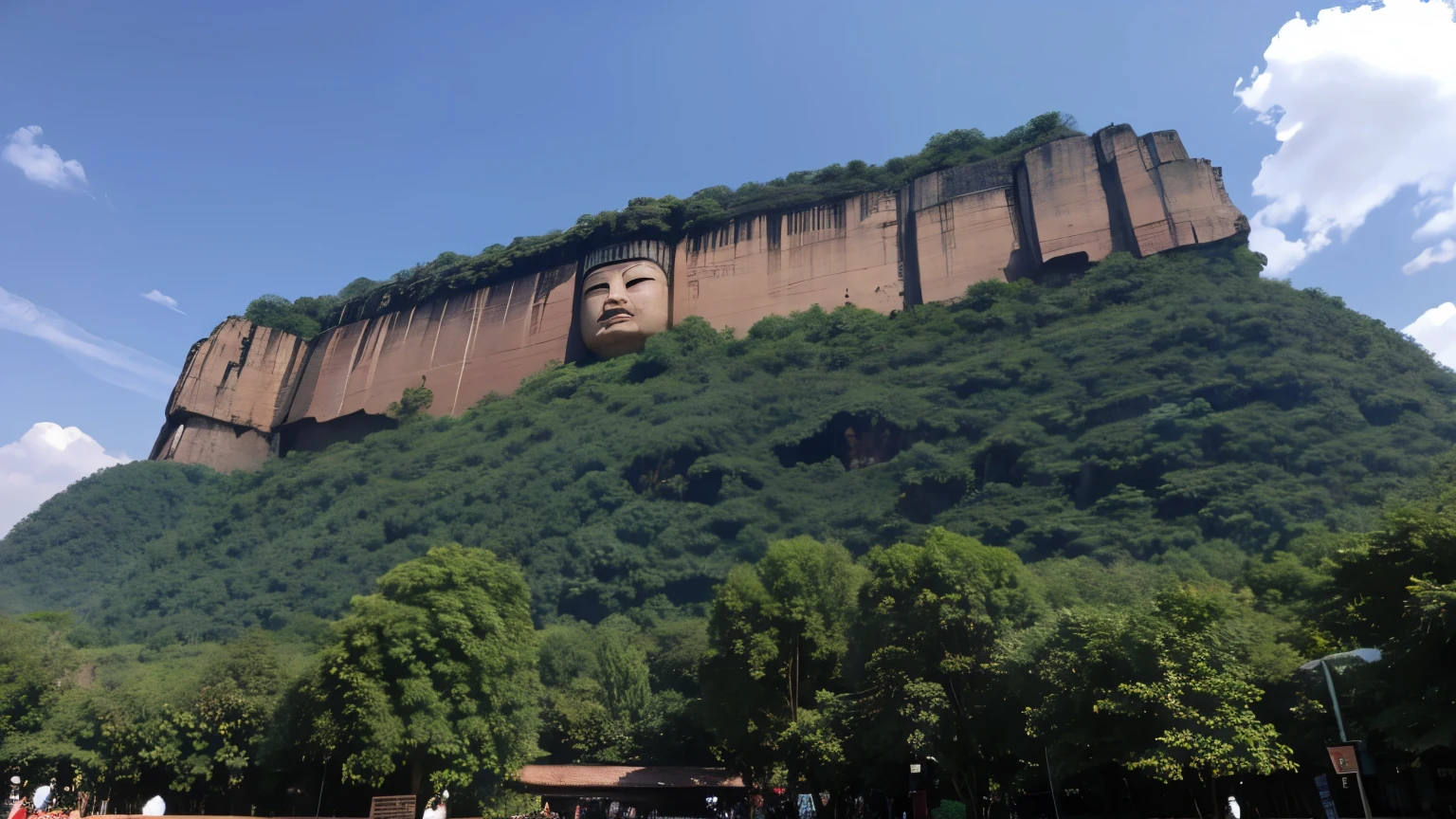 Leshan Giant Buddha,Internet