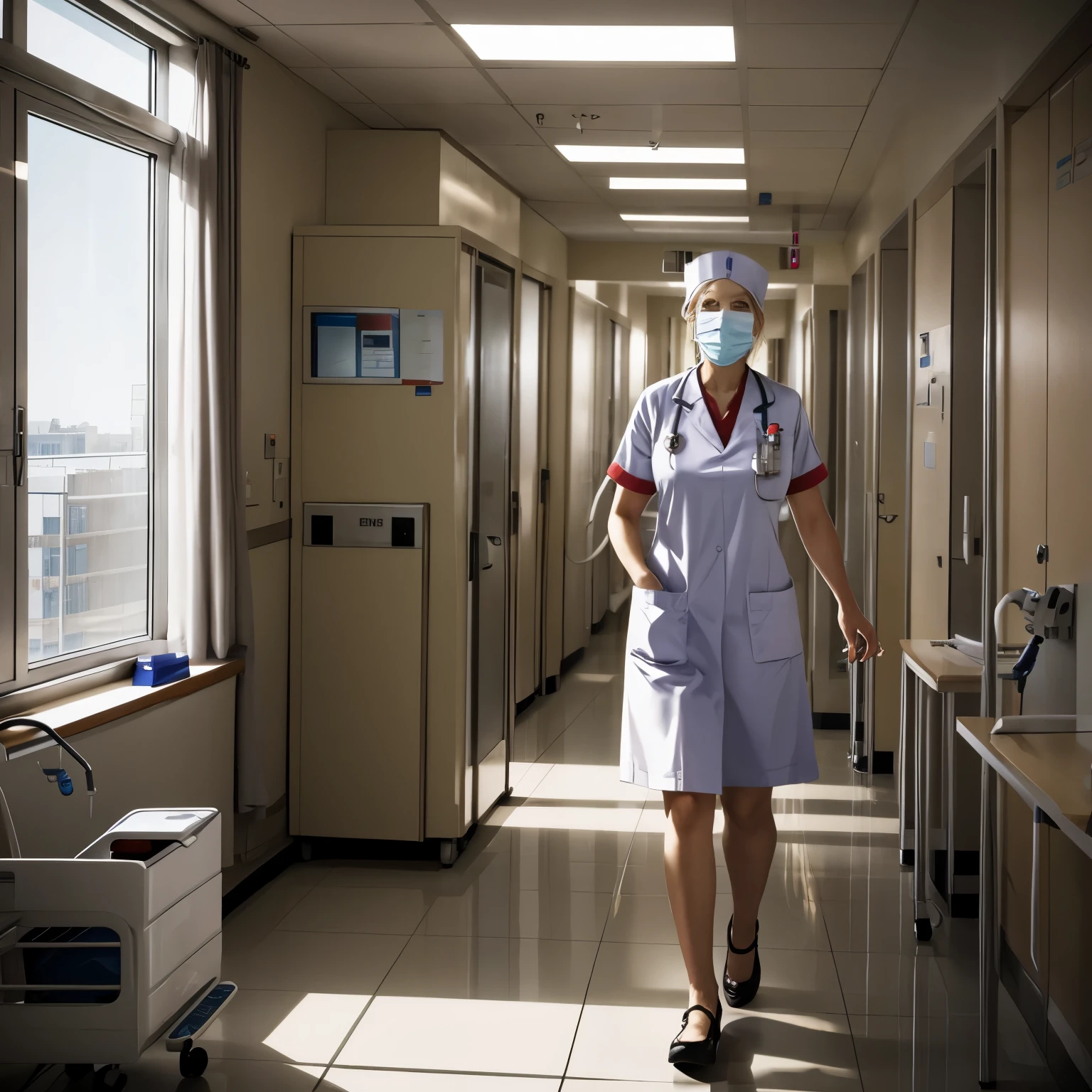 Nurse hospital surrealist