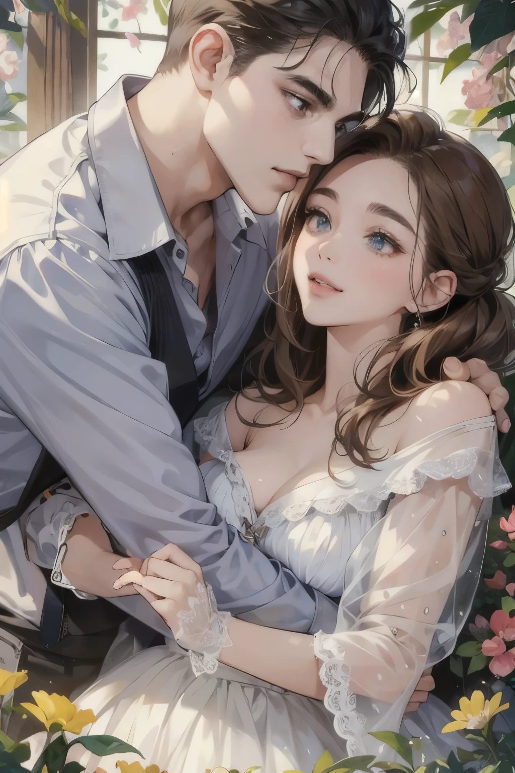 Clothes and backgrounds、Become familiar
