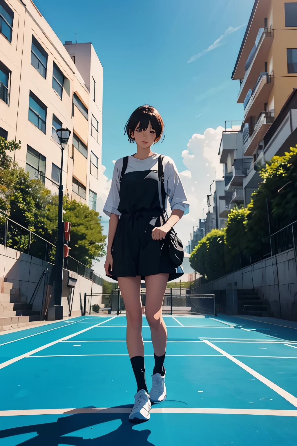 basketball court background