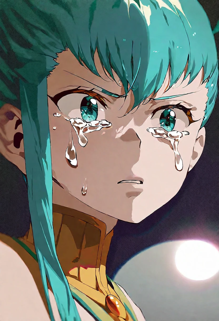 by fajyobore, Goku Dragon ball, upper body, portrait, sad, tears
