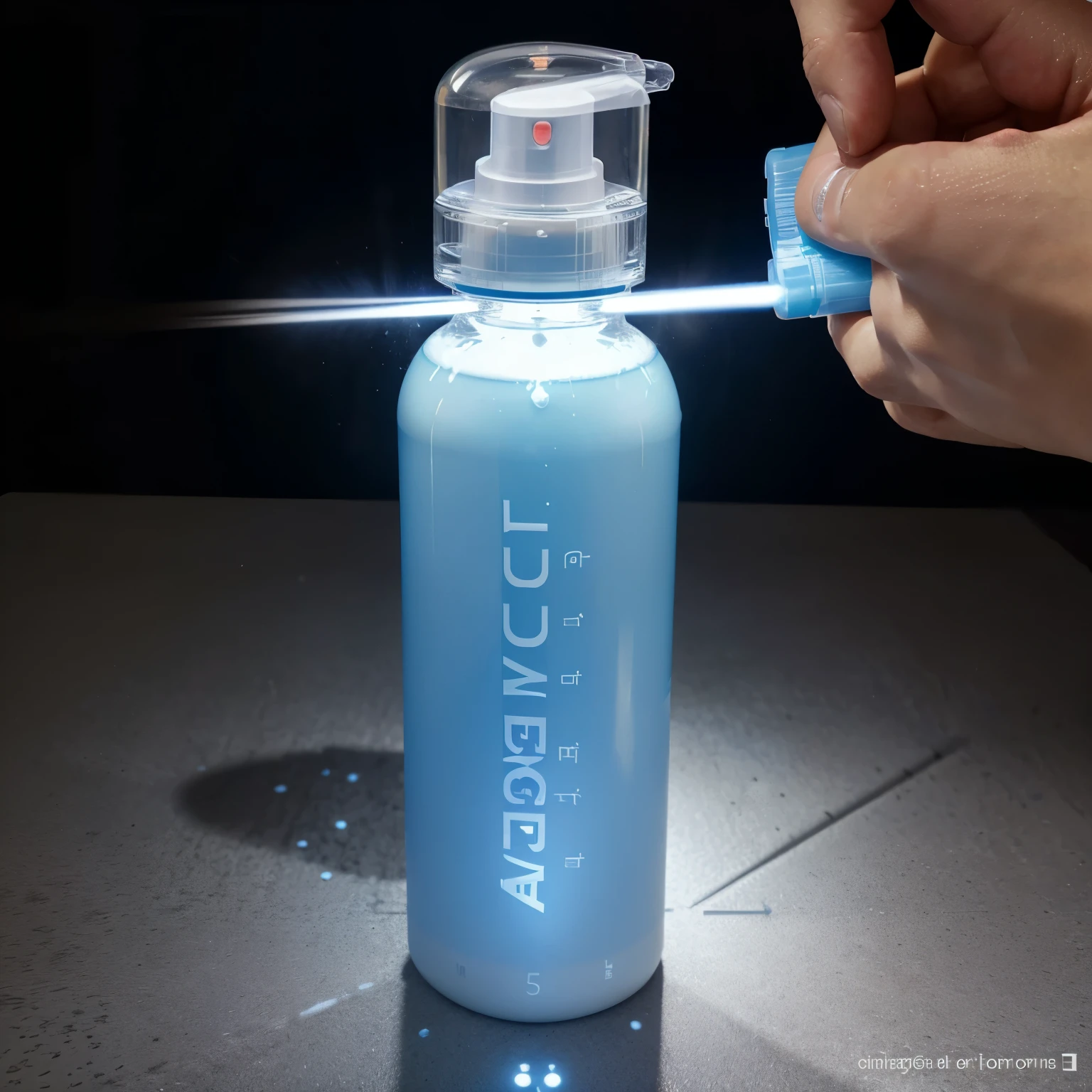 Portable spray and lotion bottles It has a surface led screen showing the temperature, UV and location. How to open and close by turning left to use as a spray. Turn right to use lotion. and can be pulled to remove as a thermometer