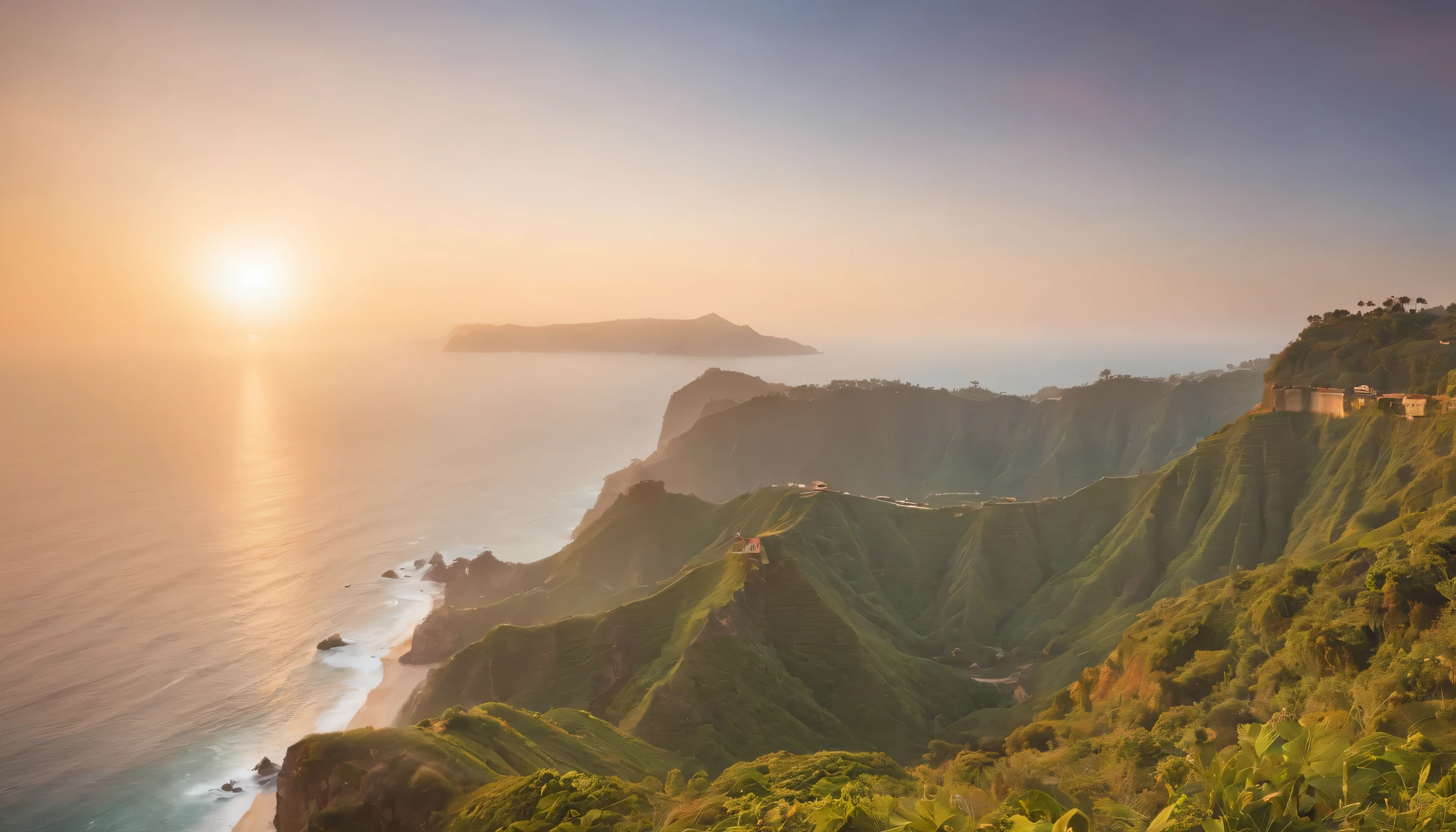 (Highly detailed CG Unity 8k wallpaper、masterpiece、highest quality、Super detailed)、(best lighting、best shadow、very delicate and beautiful)、highest quality、8k、Detailed facial depiction、masterpiece、highest quality、clear image quality、
Spectacular sea views from the cliffs of Uluwatu。
