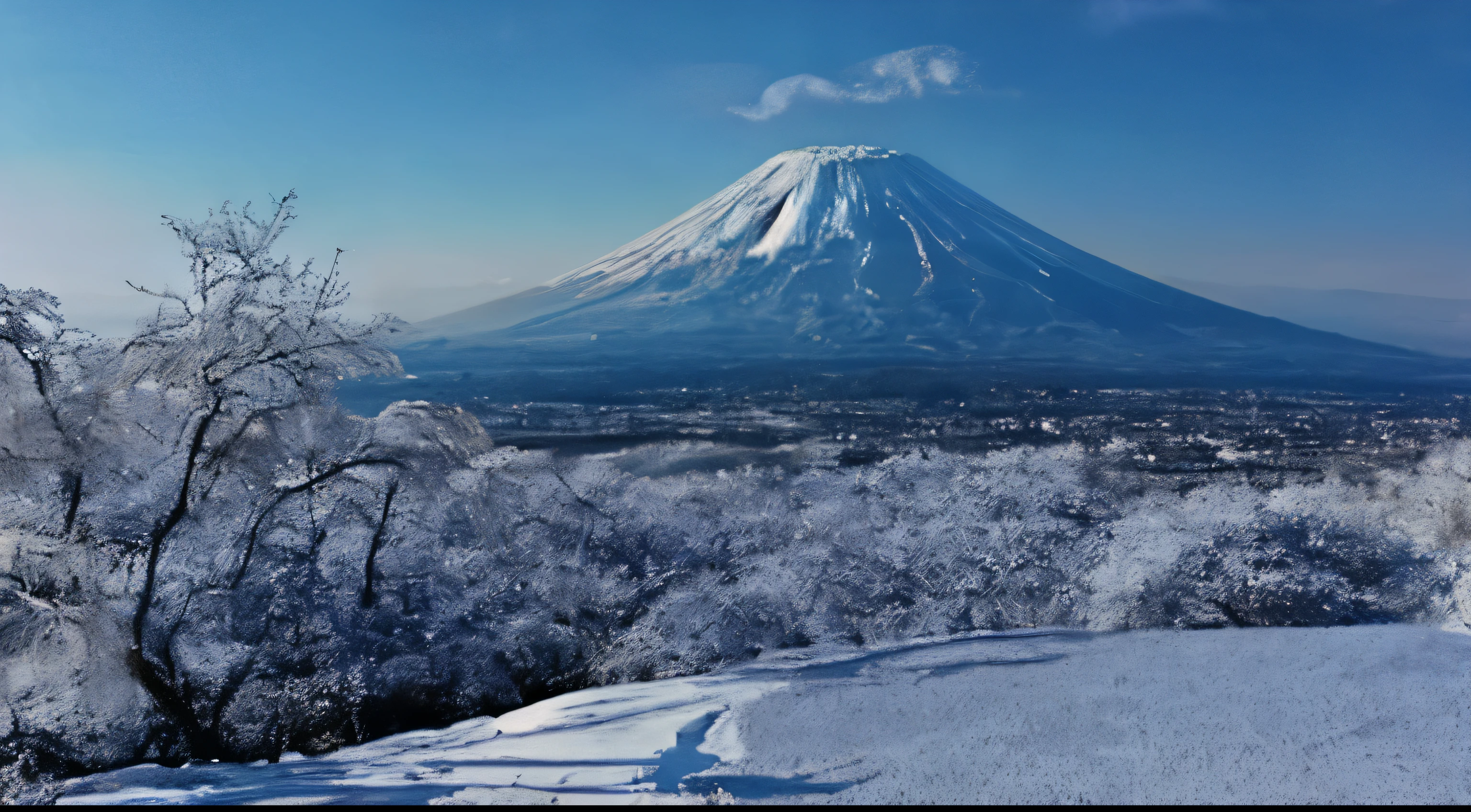 Mt fuji,beautiful,snow scene