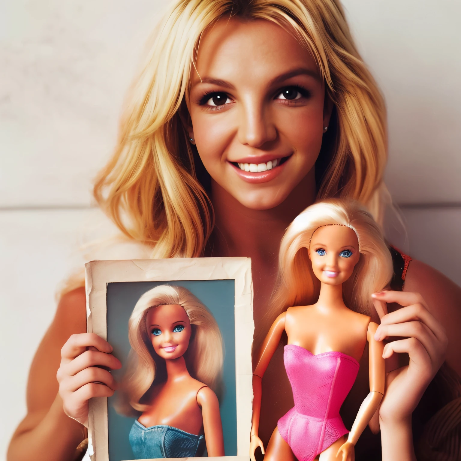 Britney Spears smiling con anteojos