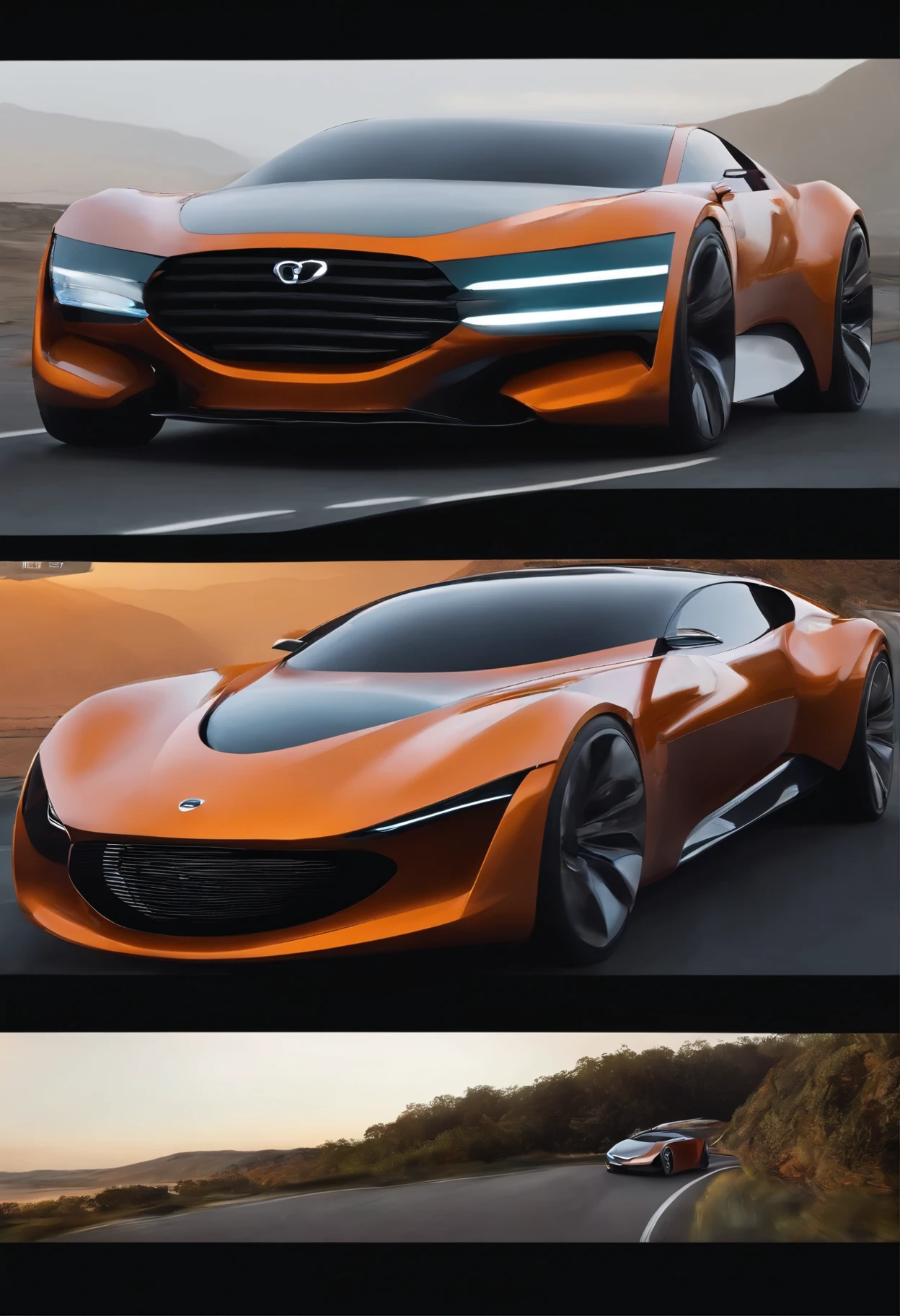 Future concept car , sketch