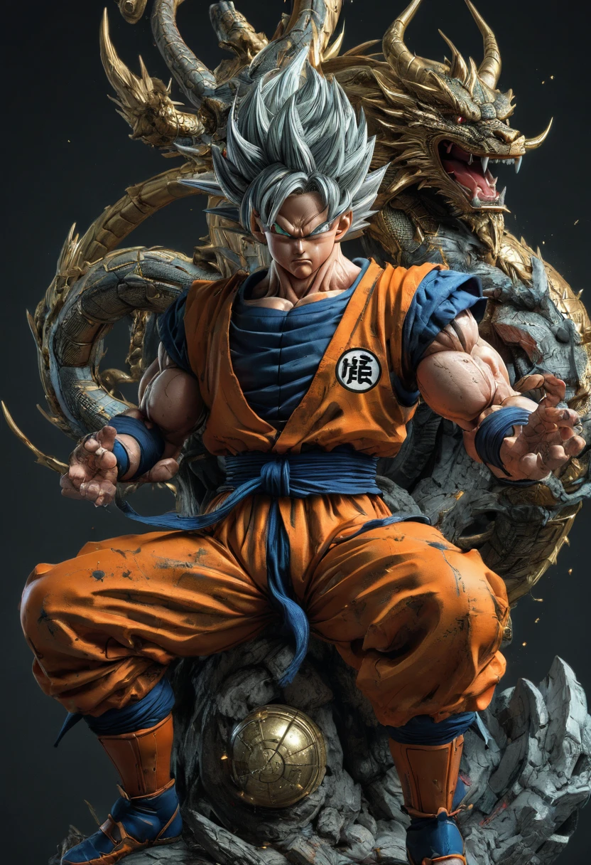 Dragonball by Piotr Foksowicz, best quality, perfect masterpiece, Representative work, official art, Professional, high details, Ultra intricate detailed