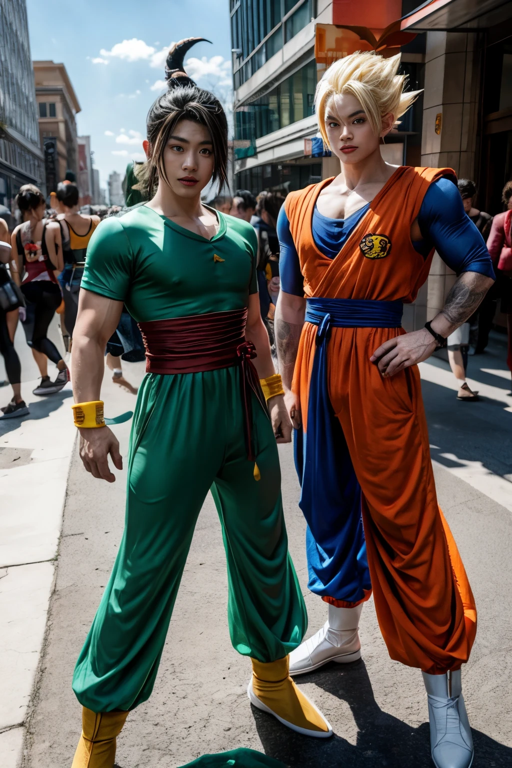 dragon ball cosplay boys