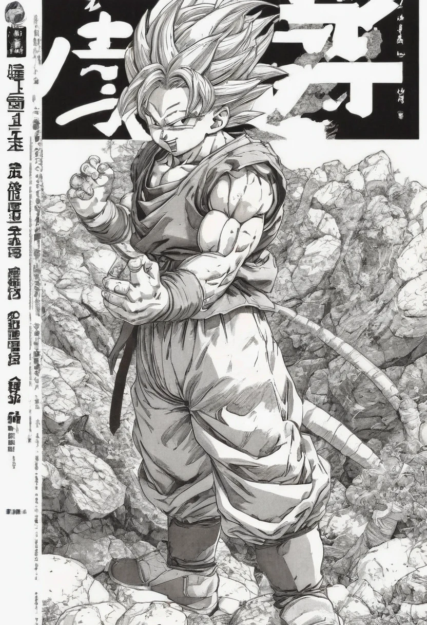 Dragonball, best quality, perfect masterpiece, Representative work, official art, Professional, high details, Ultra intricate detailed