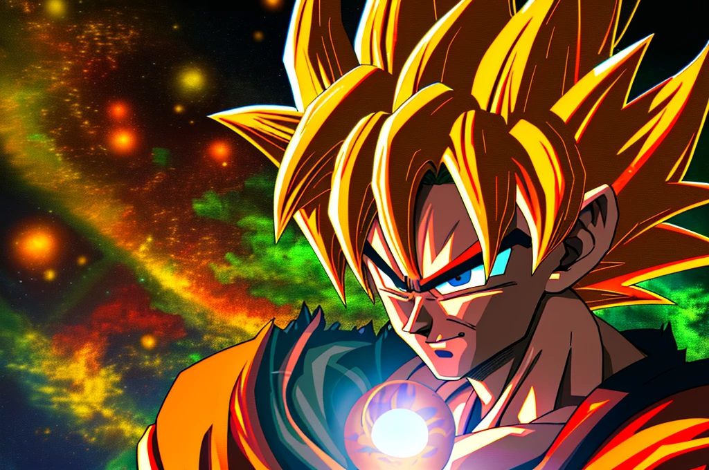 goku,vegeta,detailed eyes,detailed faces,stern expressions,spiky hair,fighting stances,fierce battle,anime style,neon colors,vibrant aura,energy blasts,explosions,super saiyan transformations,lightning effects,scorching flames,high-intensity action,galactic background,cracked planet surface,cosmic energy,ultra-detailed,photorealistic,masterpiece:1.2