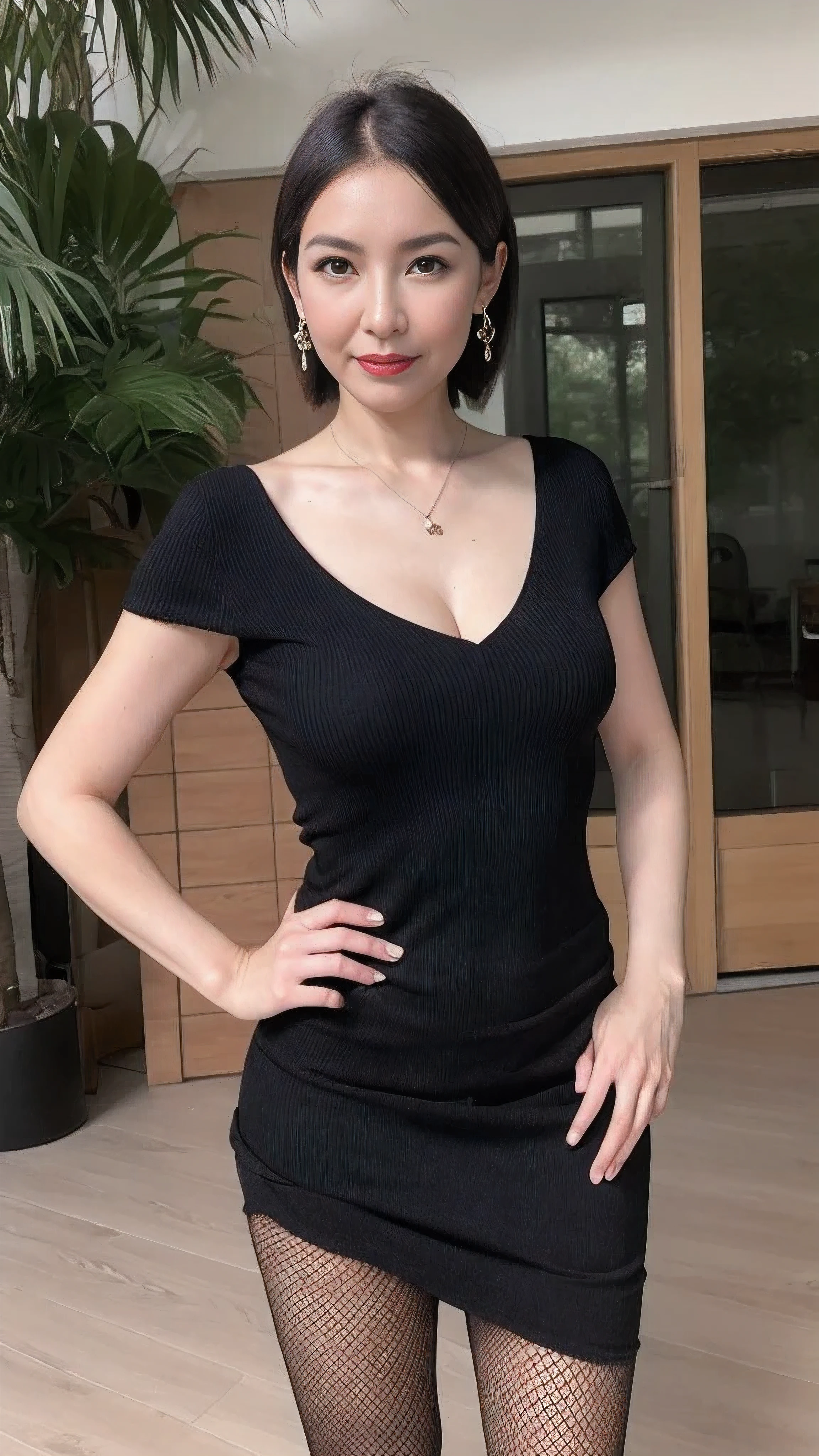 whole body照，whole body照，whole body照，whole body照，whole body照，(whole body:1.3), (ultimate beauty), (fat goddess), gravure printing, best quality, super detailed, lifelike, Skin is super delicate, perfect anatomy, 65 years old, big breasts, Mature housewife, attractive, a sexy, Fair complexion, (No cleavage),thigh, cosmetic, (lipstick: 1.1), (Eyeliner: 1.2), mascara, eye shadow,Outdoor sports, earrings, necklace, black pantyhose, Wrinkles at the corners of the eyes, oral wrinkles,turtleneck knitted bodycon skirt，whole body照，fishnet stockings