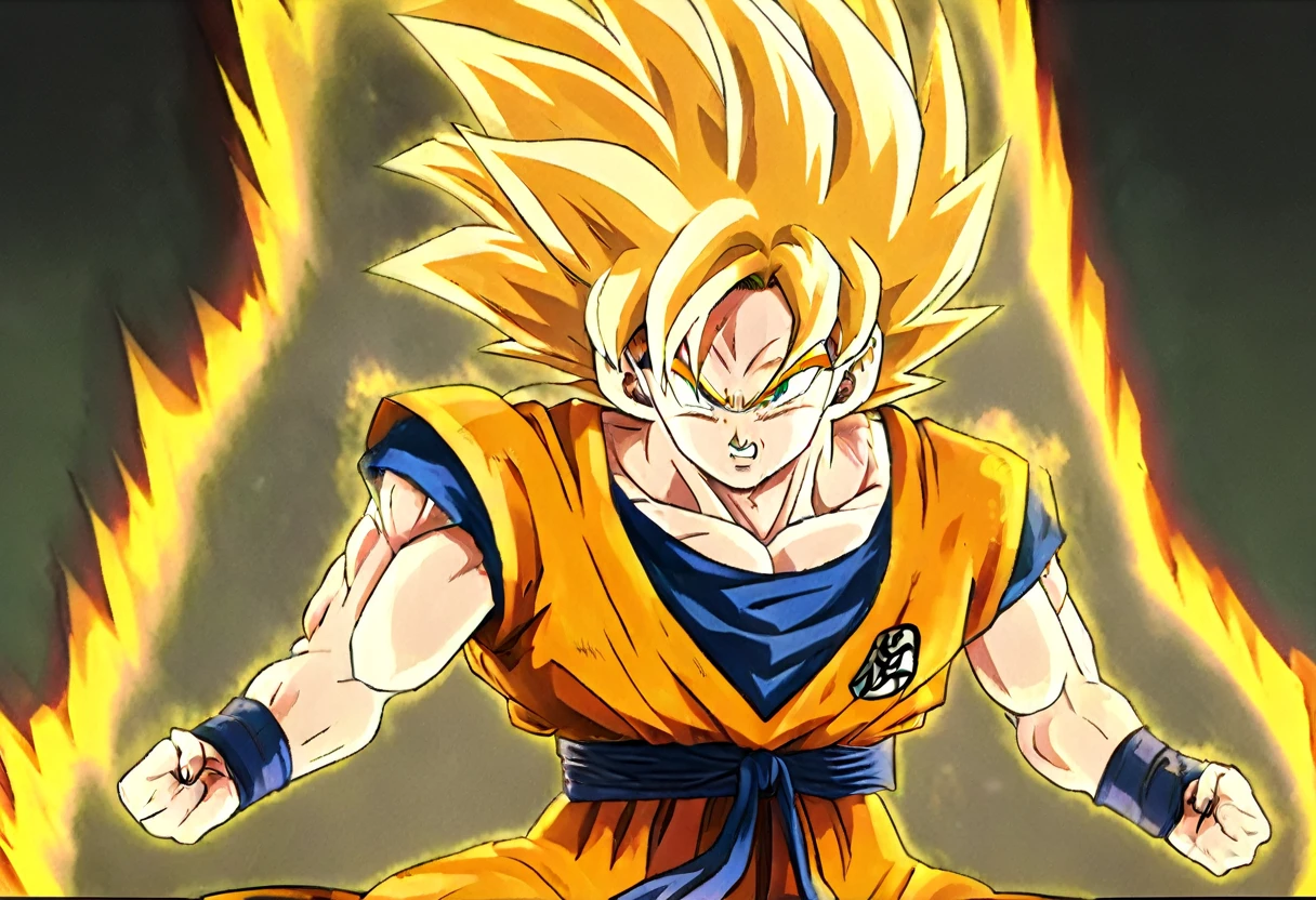 goku,vegeta,detailed eyes,detailed faces,stern expressions,spiky hair,fighting stances,fierce battle,anime style,neon colors,vibrant aura,energy blasts,explosions,super saiyan transformations,lightning effects,scorching flames,high-intensity action,galactic background,cracked planet surface,cosmic energy,ultra-detailed,photorealistic,masterpiece:1.2