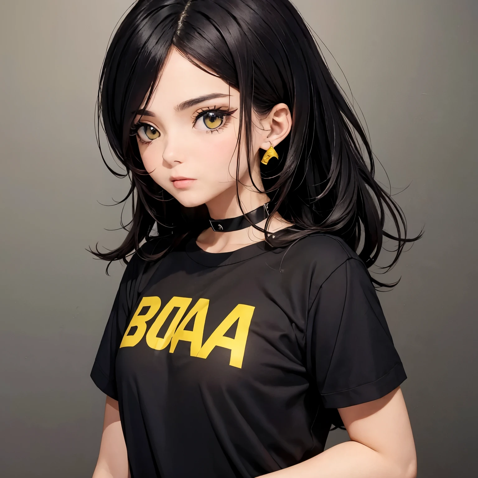 Chapeu preto com detali amarelo arma na mao nao mostra o rosto e blusa sosial roxa e rosa