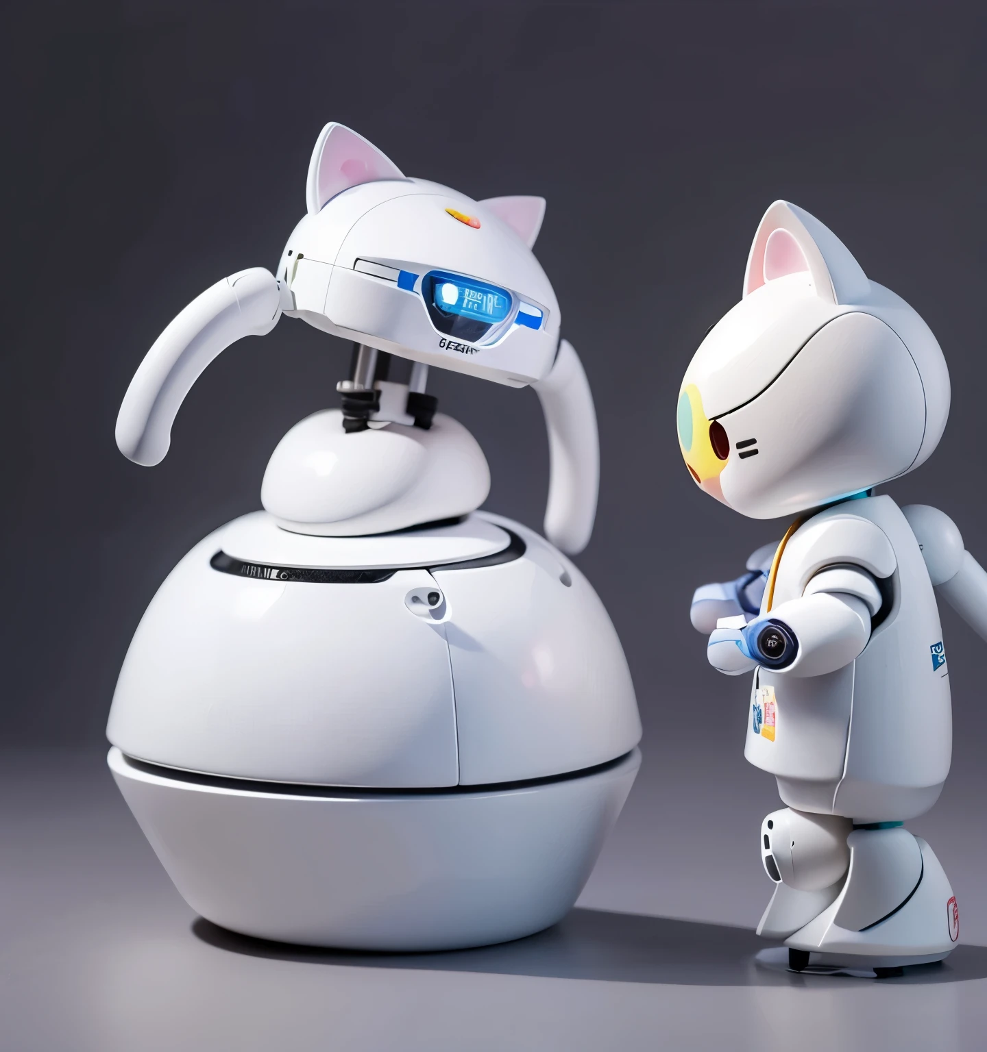 ，cat，accompany，cat形状的，Rounded appearance，The future of technology