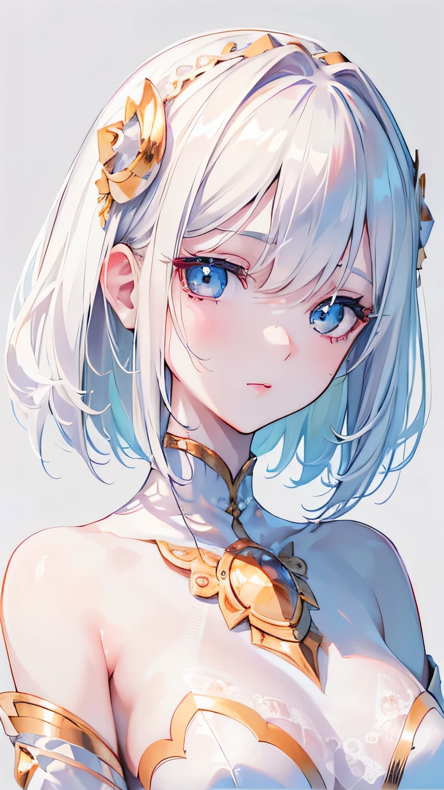 top quality, White skin, real human skin, (detailed), Oval face, pores, ultra high definition, (8k, original photography, lifelike: 1.4), a girl, Slim, (Goddess-like gentle eyes) happiness: 1.2), (lip gloss, eyelash, Glossy, best quality, ultra high definition, wide lighting, natural shadow)