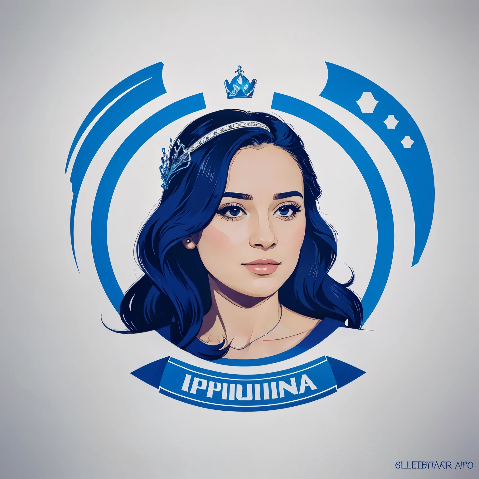Logotipo para loja de docinhos inspirada nas princesas