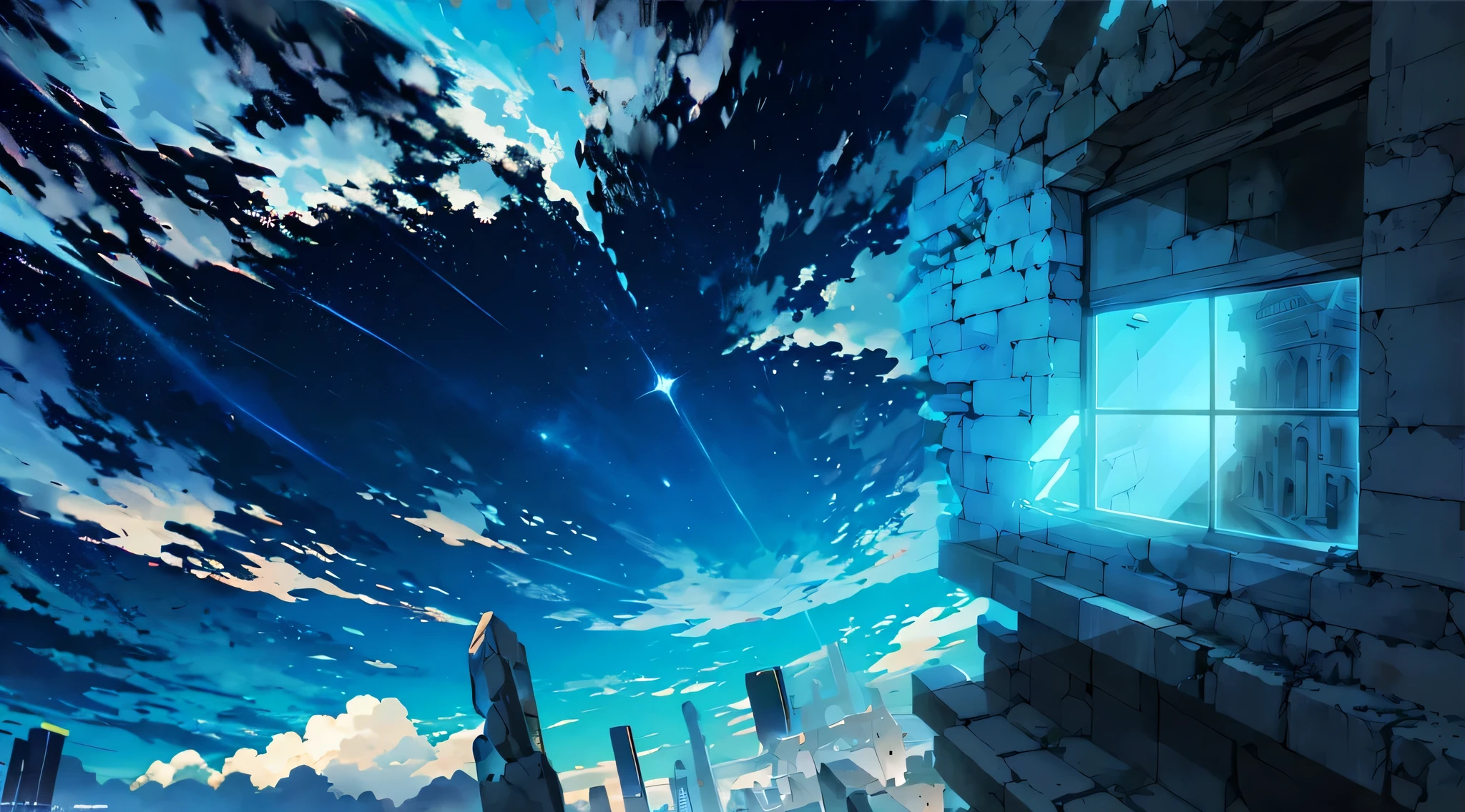 cloud, night, sky