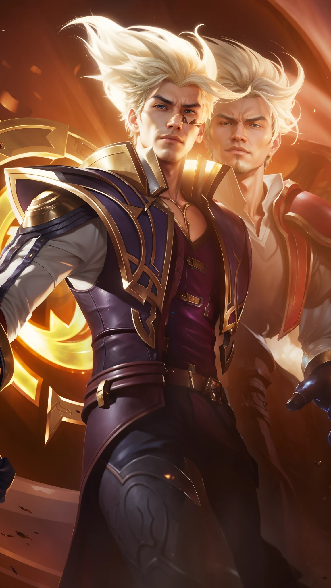there is a man with a sword, arcane jayce, official splash art, heise jinyao, league of legends splashart, 8k hd wallpaperjpeg artifact, 8 k hd wallpaperjpeg artifact, artgerm detailed, artgerm jsc, extremely detailed artgerm, league of legends splash art
