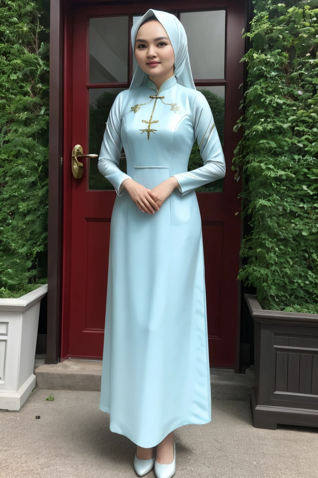 Siti nurhaliza wearing ao dai
