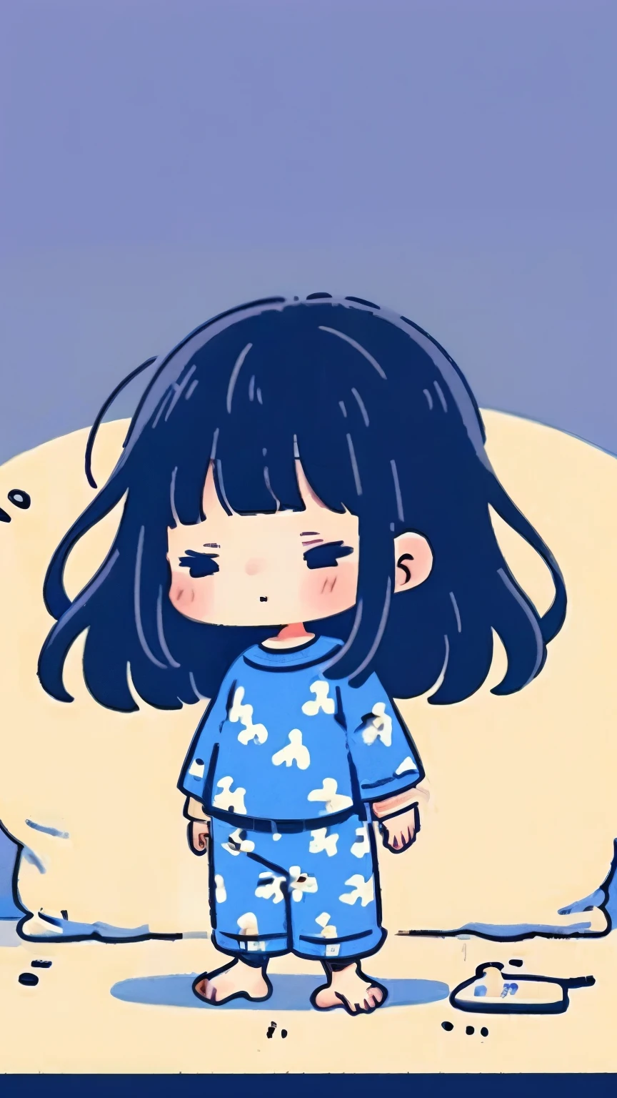((masterpiece, highest quality, High resolution, 8k, super detailed illustrations,anime)), Complex, Bedroom、Bedroom, very detailed,dynamic lighting,(blurred background:1),(long hair:1.2),(whole body),
one japanese girl, (cute), ((slim face)), 30 generations, (cute:1.2),(whole body:1), ,(black hair), very detailed目、face、skin,(symmetrical clear eyes:1.2), (slim face:1.2),
 (very detailed指), (very detailedボディ), (((she closes her eyes and sleeps))) ,((:1.2)), (small breasts),She is blushing., (((she is wearing pajamas))) ., she is wearing ,((sleeping in bed))、(((sleeping in bed)))