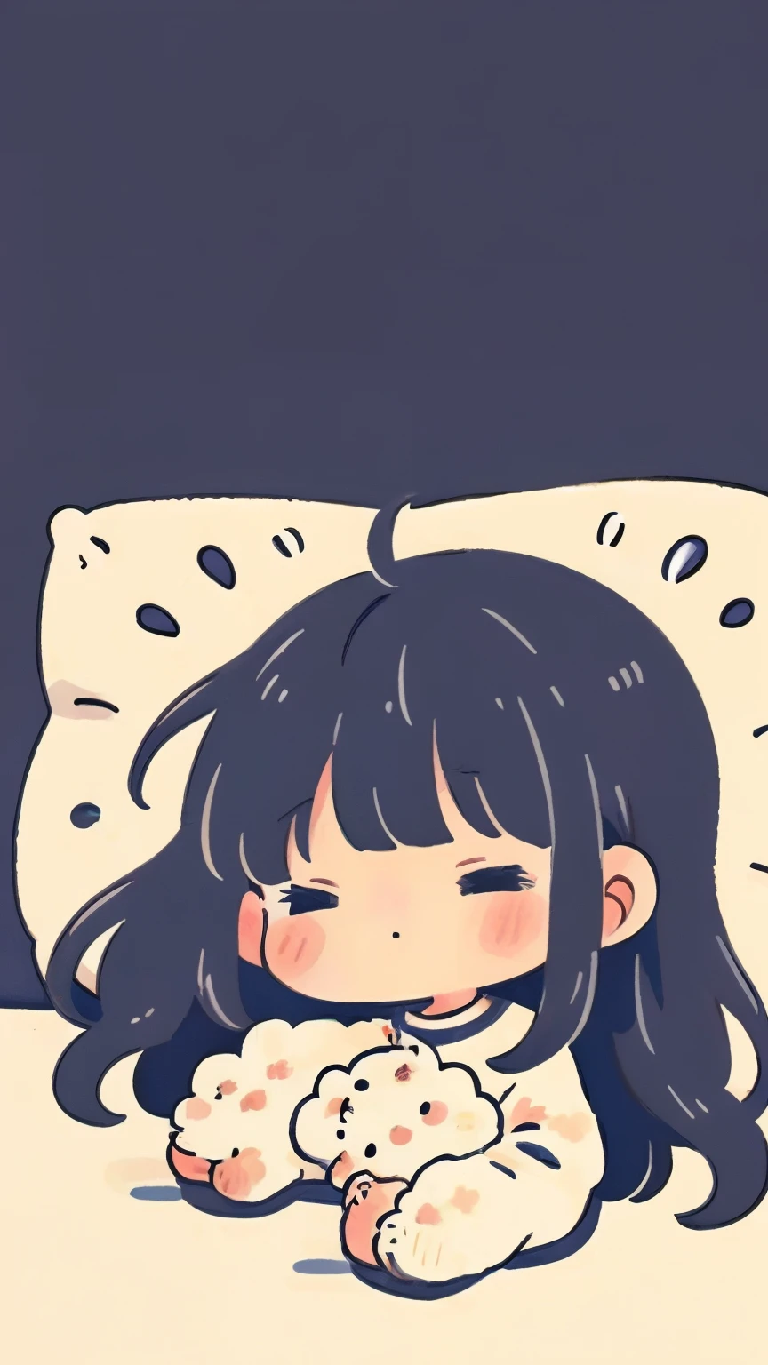 ((masterpiece, highest quality, High resolution, 8k, super detailed illustrations,anime)), Complex, Bedroom、Bedroom, very detailed,dynamic lighting,(blurred background:1),(long hair:1.2),(whole body),
one japanese girl, (cute), ((slim face)), 30 generations, (cute:1.2),(whole body:1), ,(black hair), very detailed目、face、skin,(symmetrical clear eyes:1.2), (slim face:1.2),
(very detailed指), (very detailedボディ), (((she closes her eyes and sleeps))) ,((:1.2)), (small breasts),She is blushing., (((she is wearing pajamas))) ., she is wearing ,((sleeping in bed))、(((sleeping in bed)))