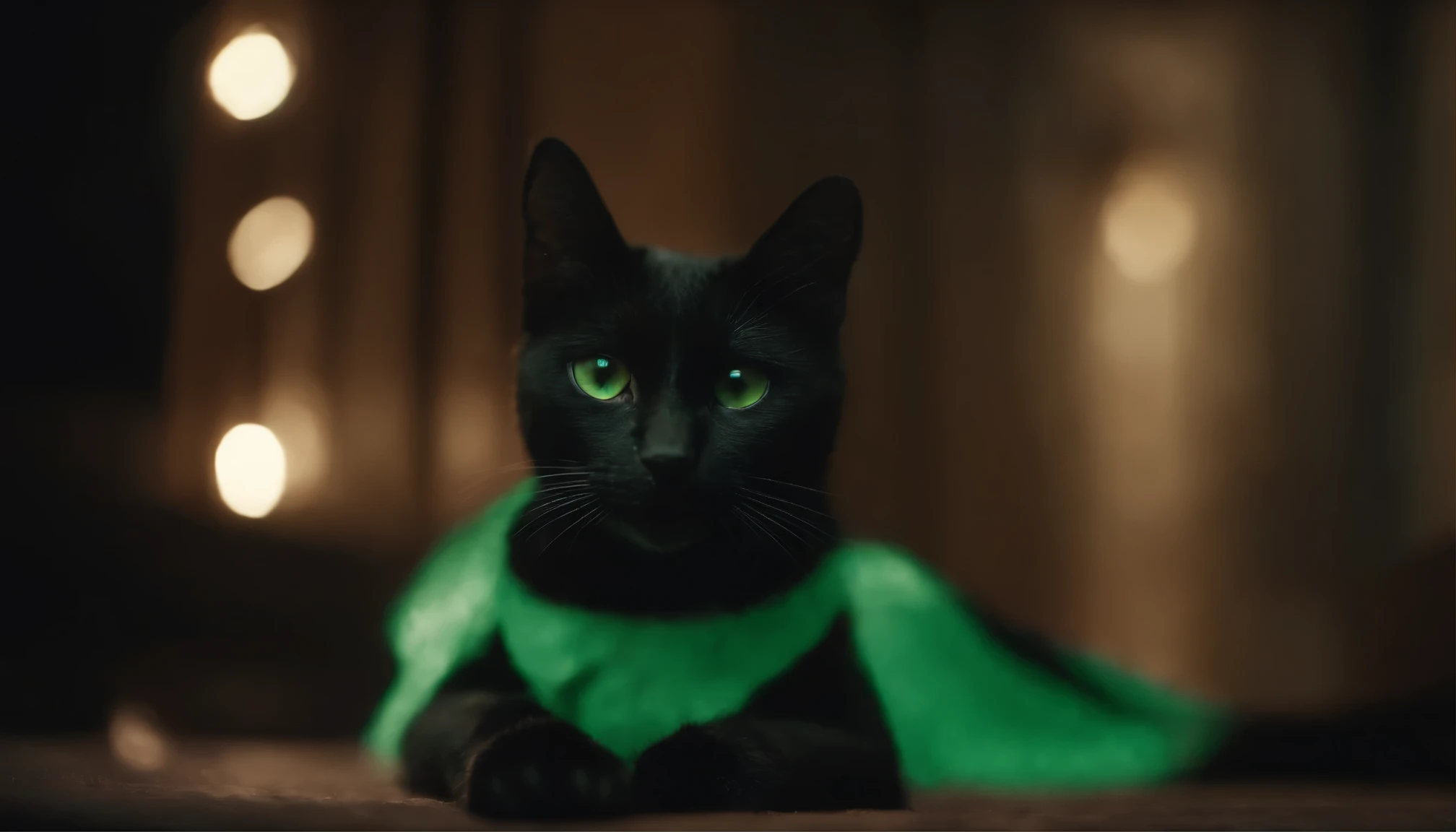 Gato de olhos verdes, darkness of mars