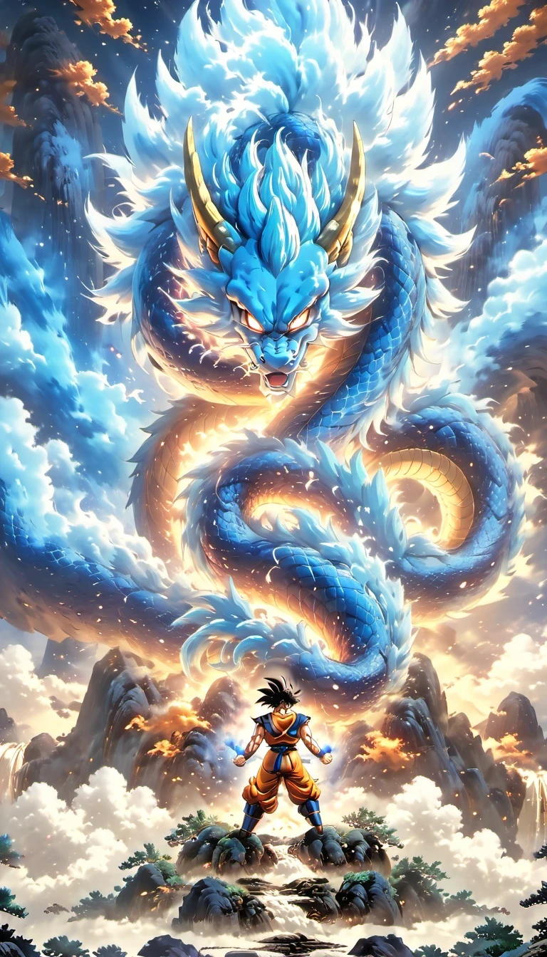 (best quality,4k,high resolution:1.2),Super detailed,actual,black and white,traditional media,pencil drawing:1.2,Chaotic lines,[[[artist moussa]]],on dark background,Blue electric charges forming stylized silhouettes of dragon beads and framed roses,bioluminescence