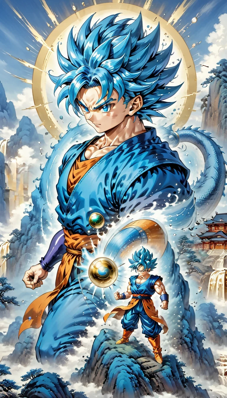 (best quality,4k,high resolution:1.2),Super detailed,actual,black and white,traditional media,pencil drawing:1.2,Chaotic lines,[[[artist moussa]]],on dark background,Blue electric charges forming stylized silhouettes of dragon beads and framed roses,bioluminescence