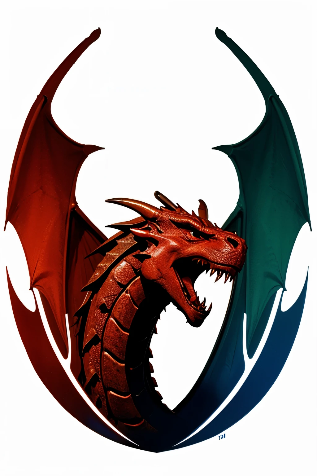 The logo must include a dragon