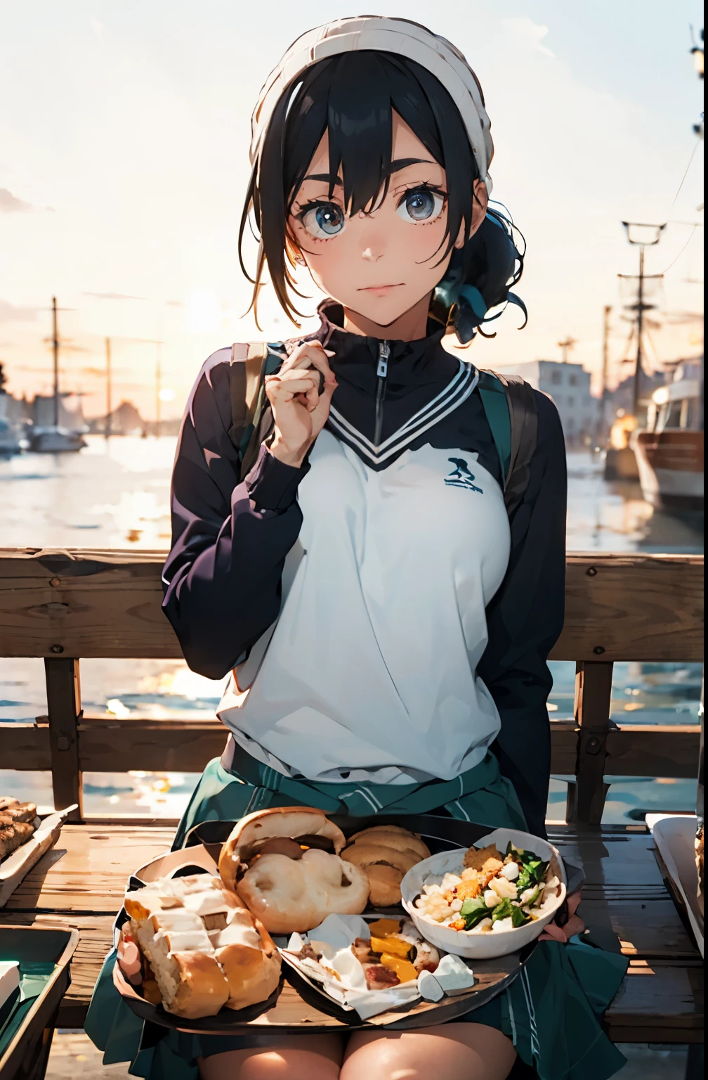 (table top, highest quality, 8k:1.2) table top, highest quality, 1 girl, (sea bread:1.3), topless, blush, embarrassing, Exhibitionism, beach, ,NSFW,beautiful,table top,pretty girl,very detailed and delicate,非常に細かくてbeautiful,beautiful and clear background, nipple, walk, put your hand on your chest,