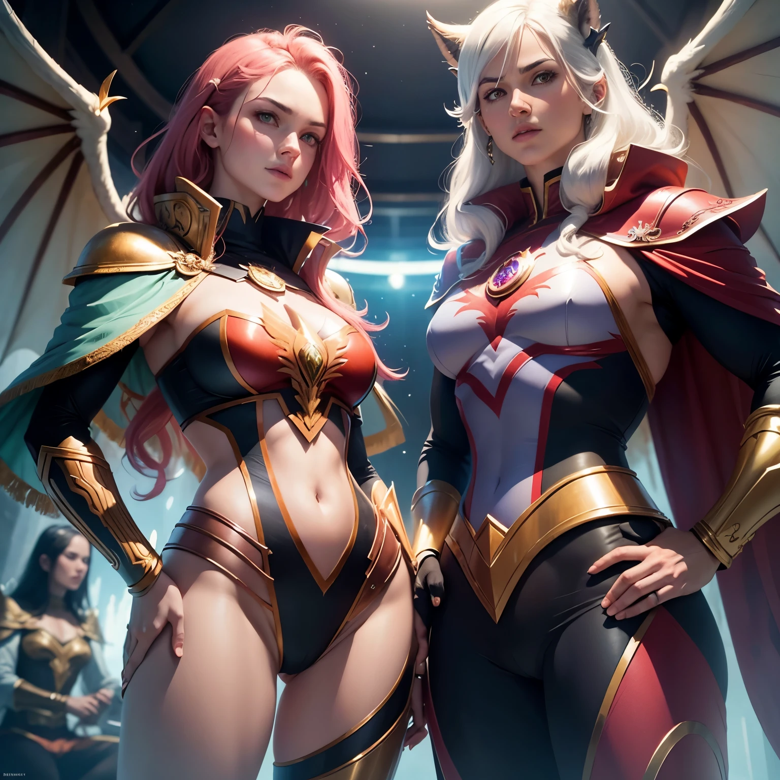 Mythical Rangers: Imagine a team of Power Rangers based on mythical creatures and legends, like dragons, phoenixes, unicorns, and griffins. Their suits could incorporate mythical motifs and their abilities could draw from the powers of these legendary beings.