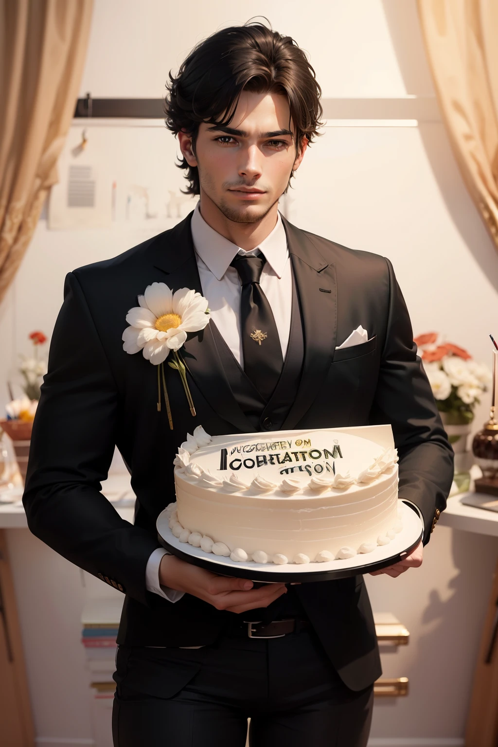 big stationery with text "Congratulations on reaching 2000 followers"