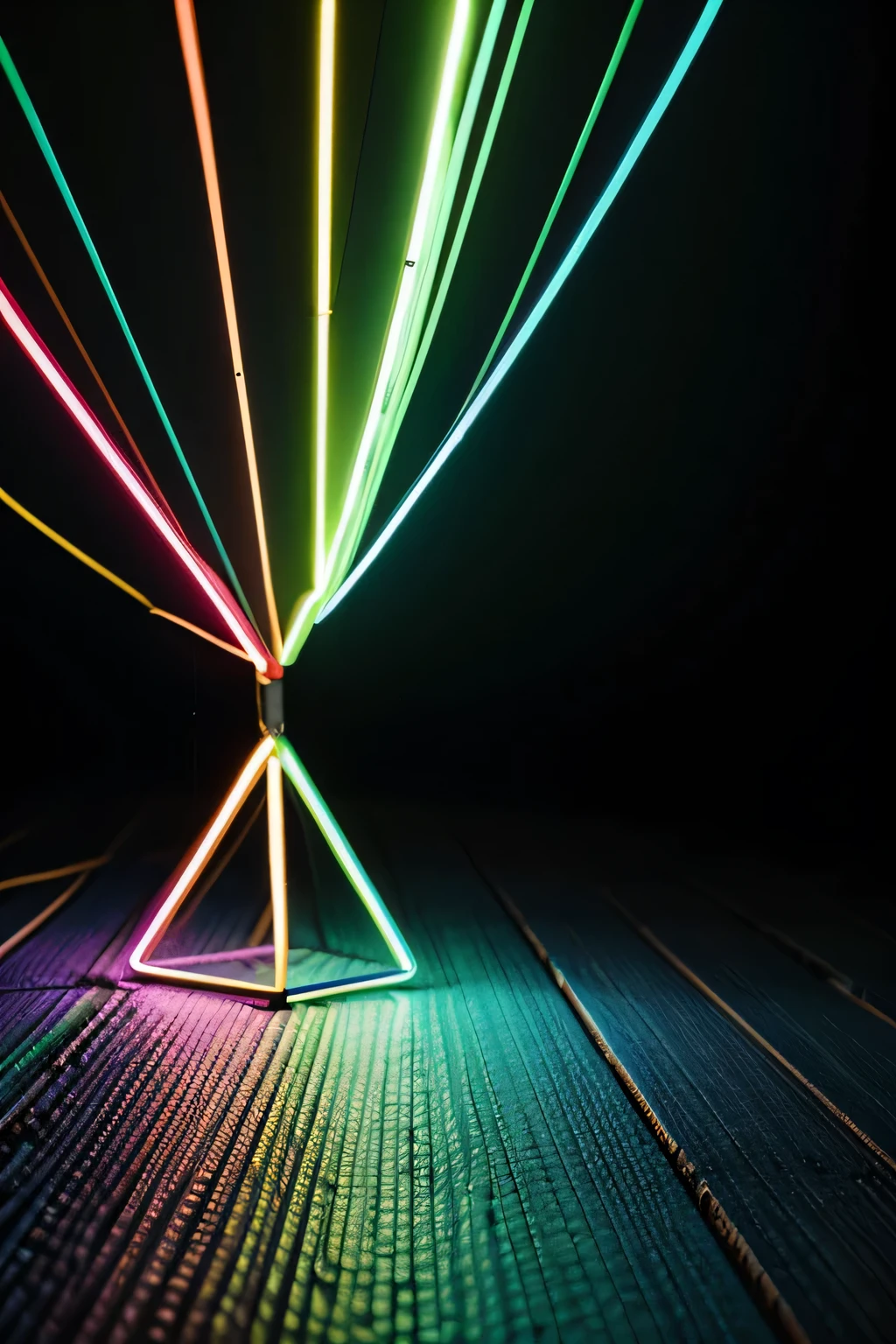 background with random lines across the image, linhas em cores fluorescentes e luzes, Cores claras,