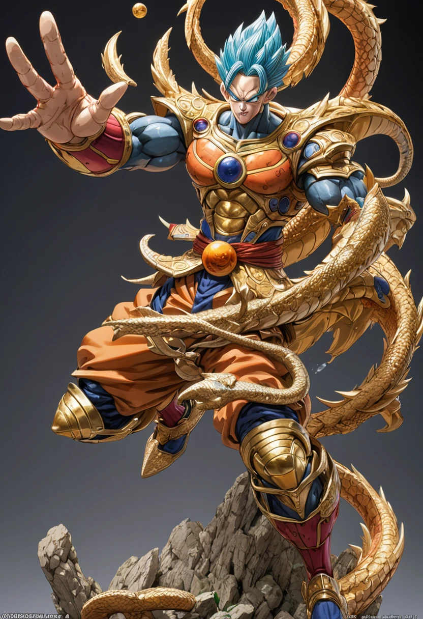 Dragonball, best quality, perfect masterpiece, Representative work, official art, Professional, high details, Ultra intricate detailed