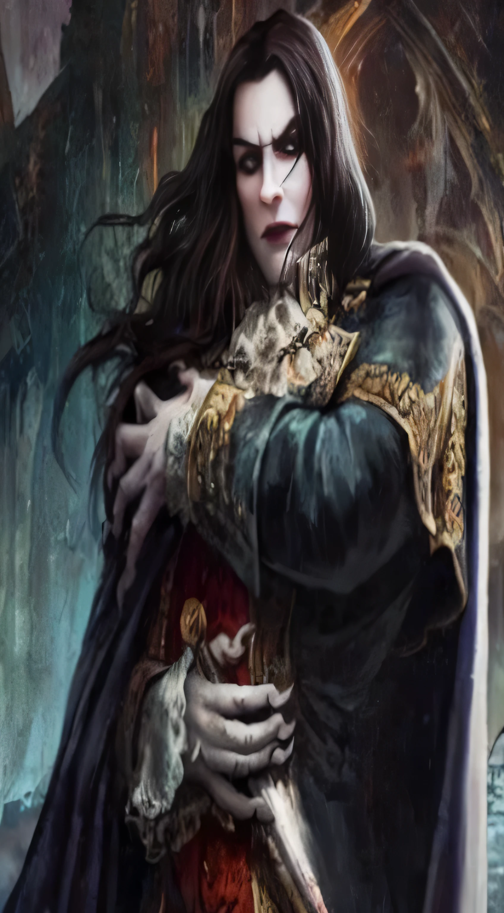 um homem com uma capa verde, standing, design de personagem de fantasia escura, capa verde escura, necromante com capa escura, roupa verde escura ornamentada, capa verde, capa. detalhes extremamente altos, tom hiddleston como Count Dracula, com um manto verde, portrait of a blood hunter, ttrpg fantasy villain, retrato de fin wildcloak, um homem com luvas pretas, senhor vampiro, retrato de um, Count Dracula, swanland estilo raymond, retrato sinistro do professor, arte conceitual de fantasia sombria, Guillem H. pongiluppi, male vampire of clan banu haqim, retrato de vampiro, close-up de um vampiro com sangue no rosto, Conde dracula, retrato de vampiro, vampiro masculino, vampiro masculino velho, vampiro assustador, senhor vampiro, vampiro vitoriano, dracula, Retrato de um vampiro, fantasia de vampiro, arte de terror de fantasia sombria, arte de fantasia de terror, vampiro sombrio, arte de terror de fantasia, vampiro masculino bonito