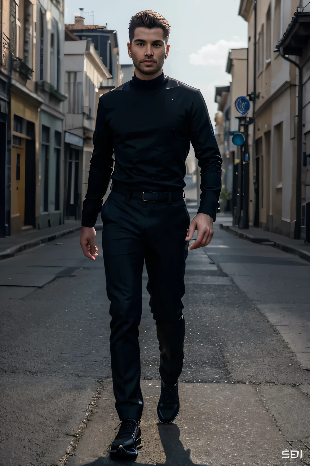 Jeune homme effrayé, 8K, 4K, Super realistic, fermer, visage --soi corps entier