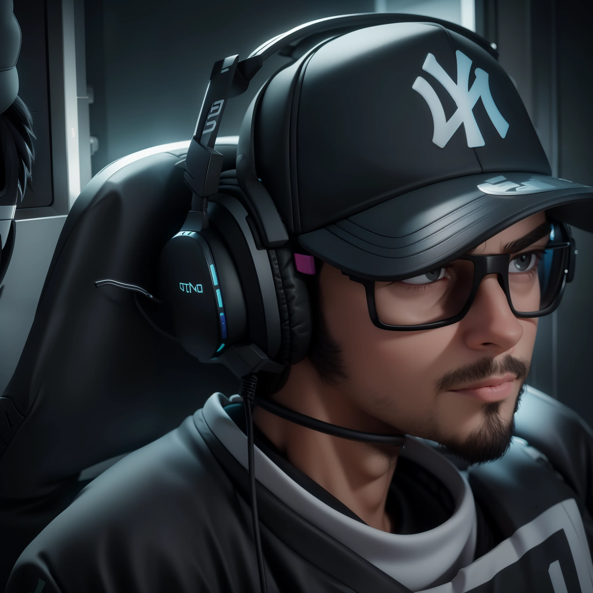 theRe is a man weaRing a baseball cap and headphones, twitch stReameR / gameR ludwig, tony khan weaRing a headset, pRofile pictuRe 1024px, jody highRolleR, twitch stReameR, weaRing a gaming headset, weaRing gaming headset, stReaming on twitch, # Oc, #Oc, masteRpice, com fones de ouvido, Reddit post, pRofile shot, /R/RazeR