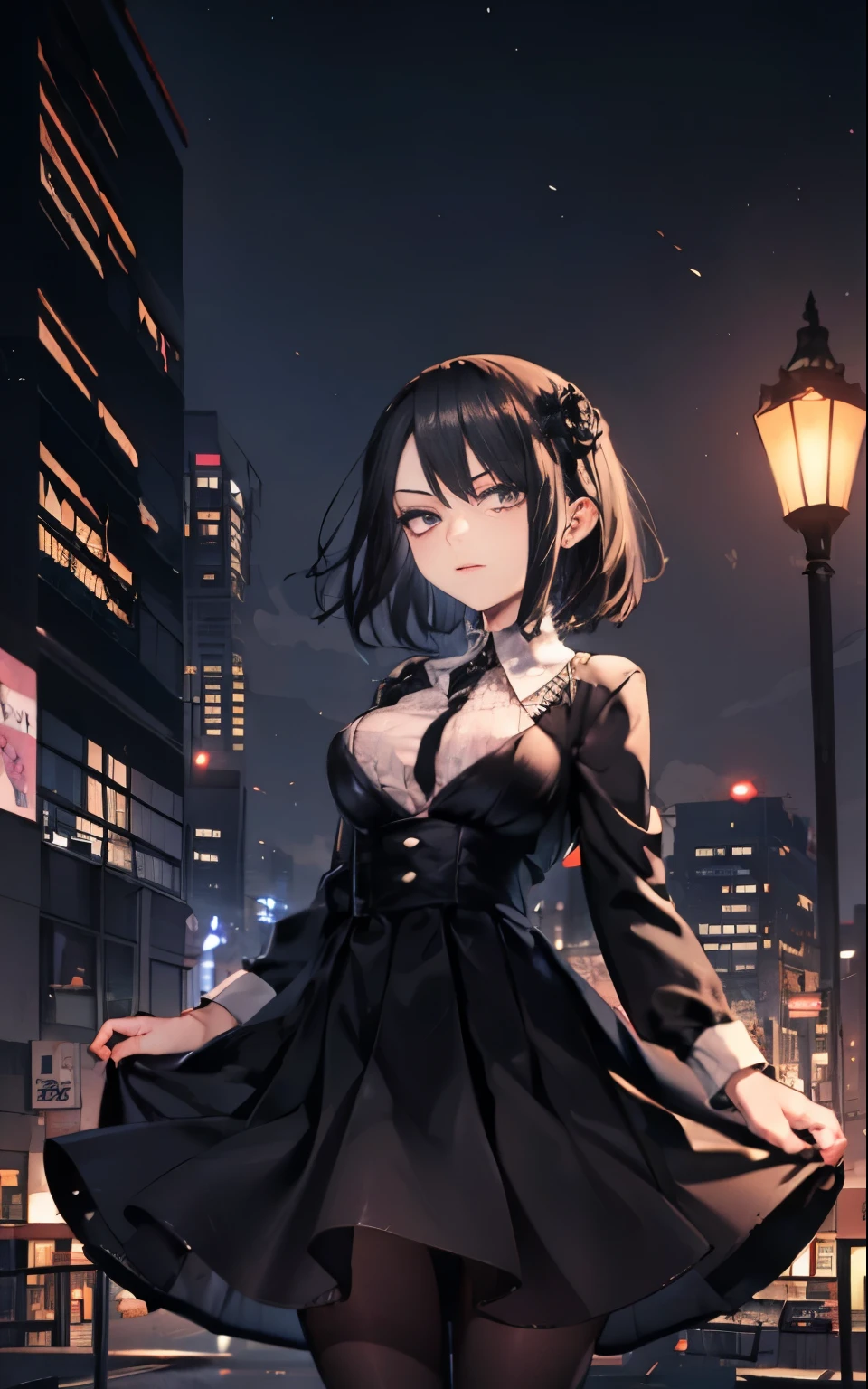 charming beauty、evil female executive、City of night、move the key、The darkness、attraction、brainwashing、brainwashing装置、evil fall、Evil、darkness、black eyeshadow、black pantyhose、black stockings、dress、dark