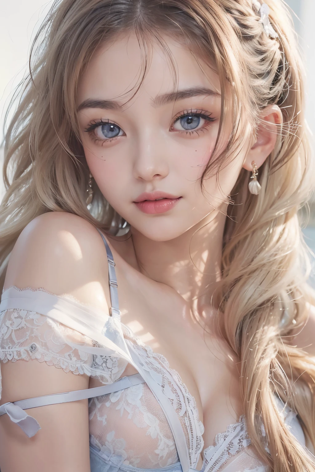 1woman, (Ultra realistic, high res), (highly detailed eyes, highly detailed hair, highly detailed face, highly detailed plump lips), (off shoulder with open breasts), breasts, upper body, caute smile, (best quality:1.4), Raw photo, (realistic, photo-realistic:1.37), professional photography, cinematic light, (fine face: 1.2),fashion model 20 years old, cute, [[[[pure eyes]]]], [[[[closeup]]]], [[[[chest]]]], [[[[neck]]]], [[[[shoulders]]]], perfect eyes, perfect iris, perfect lips, perfect teeth, perfect skin, soft front light, glow, HDR, (muted colors:1.2), Retrato da mulher、white skin、((cabelo Castanho ondas suaves)) Best Blanco Romantico、8K resolution、Frente Illuminada、アメリカの女の子のPortrait、solo、20-year-old、beautiful face、Upper body、medium side cut、beautiful black hair、beautiful little face woman, solo,　black theme,　look at the audience,one woman, It&#39;s real, Wolfzan-6500-V1.3, anime、animeスタイル、beautiful diamond eyes、20 year old american girl、braided hair、swimsuit、portrait beautiful detailed woman, very detailedな青い顔, Reality, beautiful narrow blue eyes, huge file size, Super detailed, High resolution, very detailed, highest quality, masterpiece, An illustration, very detailed, ticker, Unite, 8K painting wallpaper, fine, fine details, masterpiece, highest quality, Hvery detailed ticker uniform 8K wallpaper, face light movie lighting、cuteブラウス, dark background, oil, masterpiece, diffused soft film lighting, Portrait, highest quality (perfect face:1.4),stunning girl pictures,(8K and、photorealistic:1.25) 、(lip gloss、eyelashes、shiny face、shiny skin、highest quality、超High resolution、Depth of the bounds written、chromatic aberration、caustic road lighting、natural shading、sexy 1girl, Extremely cute, Amazing face and eyes, (Beautiful lovely smile), (extremely detailed beautiful face), bright and shiny lips, (cute bikini:1.3), (very elaborate lace bra:1.5), smooth skin, super beautiful, attractive, (Best Quality:1.4), (hyper quality), (Ultra-detailed), (hyper-realistic, Photorealsitic:1.37), Authentic skin texture, complex details, extremely detailed CG unified 8k wallpaper, RAW Photos, professional photograpy, Cinematic lighting, coast, sea, palm trees,masterpiece, best quality, high quality, High definition, High quality texture, High quality shadow, high detail, beautiful detailed, finely detailed, extremely detailed cg, detailed texture, a realistic representation of the face, realistic, colorful, delicate, Cinematic Light, sidelighting, Lens Flare, Ray tracing, sharp focus, (intrica