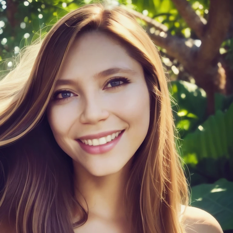 Realistic Photography, Portrait Beautiful Female, close-up, editorial photograph of a  20 year old woman), (highly detailed face:1.4) (smile:0.7)  POV, by lee jeffries, nikon d850, film stock photograph ,4 kodak portra 400 ,camera f1.6 lens ,rich colors ,hyper realistic ,lifelike texture, dramatic lighting , cinestill 800, RAW photo, (((Portrait of amazing beauty))), ((Shining white skin)), (((Shiny natural bright brunet hair)), [blue eyes], silky thin hair, straight long hair, eyeliner, hair between the eyes, waving hair, laughter, ((masterpiece, top quality, super detailed, film light, high resolution, very detailed)), detailed background, 8k UHD digital, SLR camera, soft light, high quality, shallow depth of field, natural soft light, (perfect hands), perfect beautiful face.