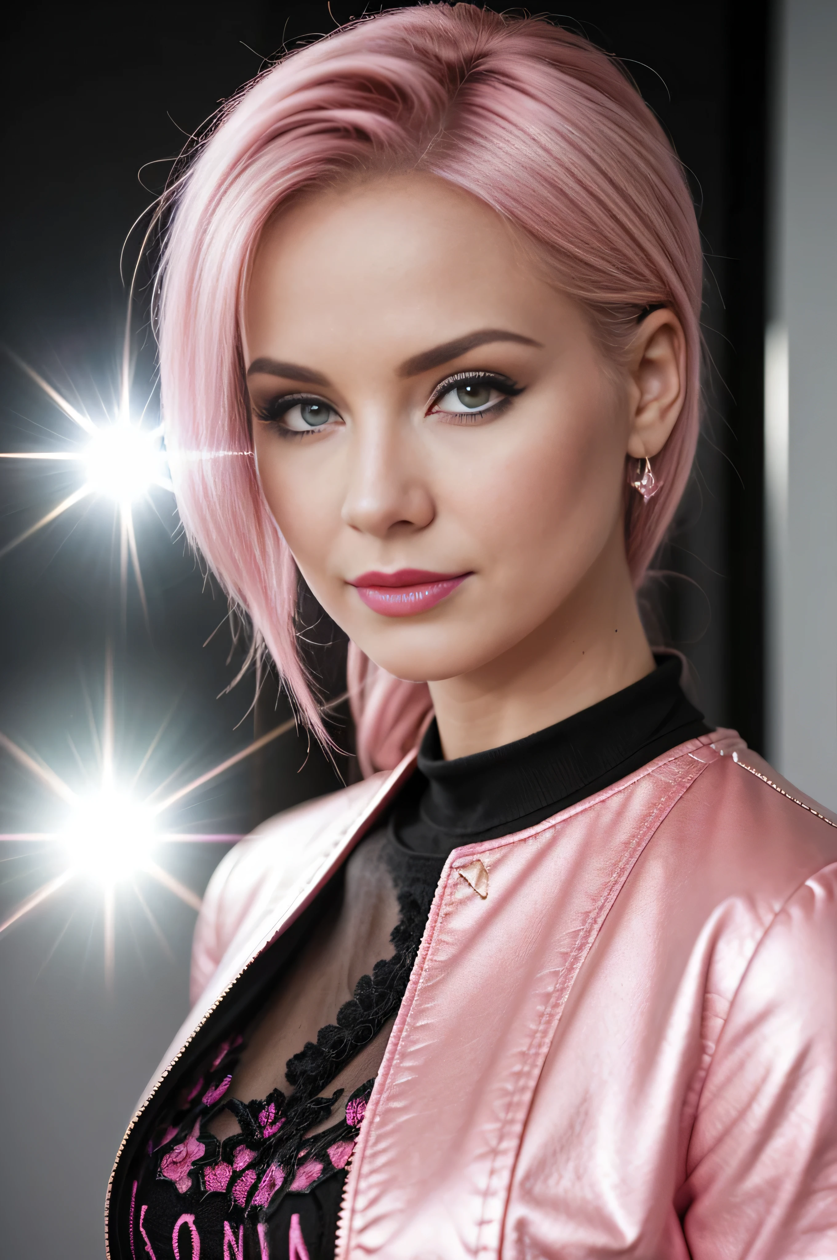DV_Stephanie_Vicious ((CINEMATIC)) (PINK THEME) is a Barbie girl in a Barbie world, pink house, pink world, pink walls, pink pink pink (35mm, F/2.8) (insanely detailed and intricate, character, beautiful, revealing, appealing, attractive, amative, hyper realistic, super detailed,  destructionhalo, heresy burn, heresy flare, lens flare, reflections)